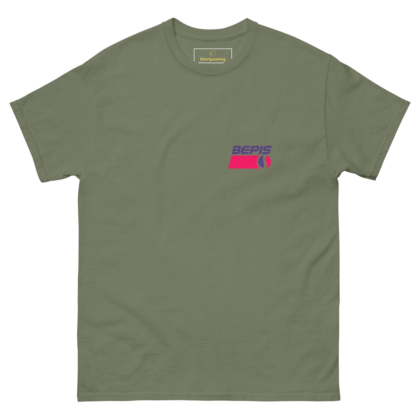 Bepis Classic T-Shirt Meme - Military Green | Shirtposting