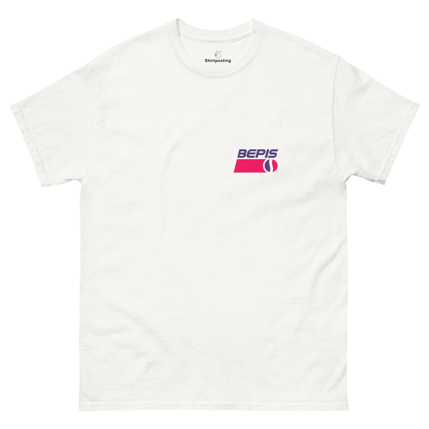 Bepis Classic T-Shirt Meme - White | Shirtposting
