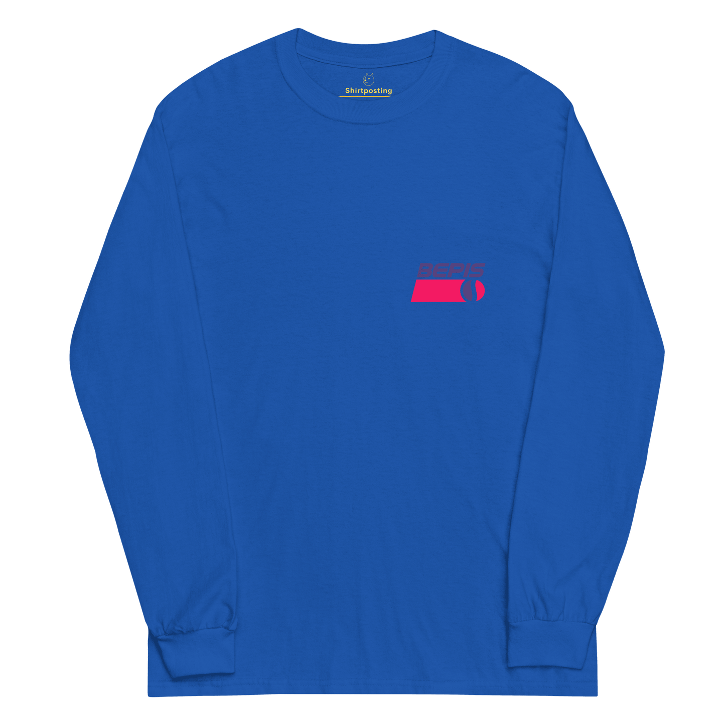 Bepis Long Sleeve T-Shirt Meme - Royal | Shirtposting