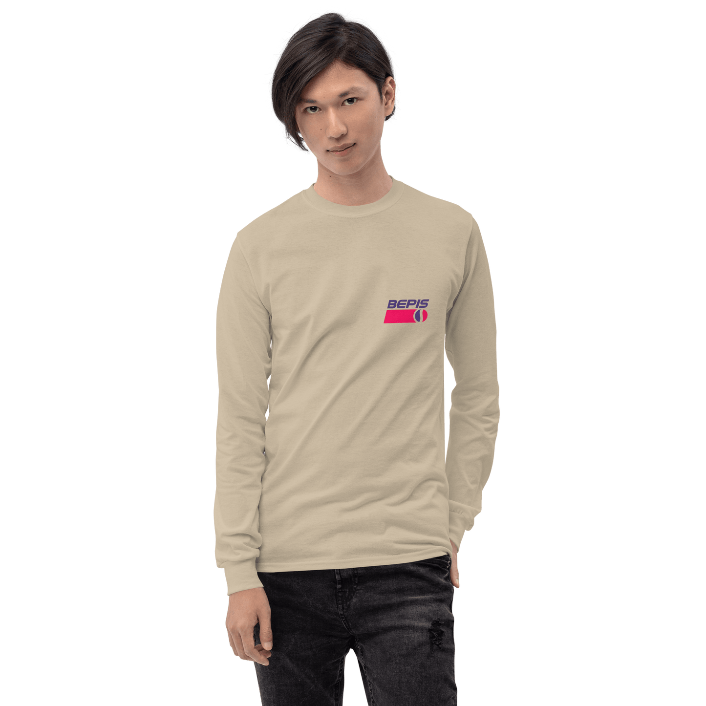 Bepis Long Sleeve T-Shirt Meme - Sand | Shirtposting