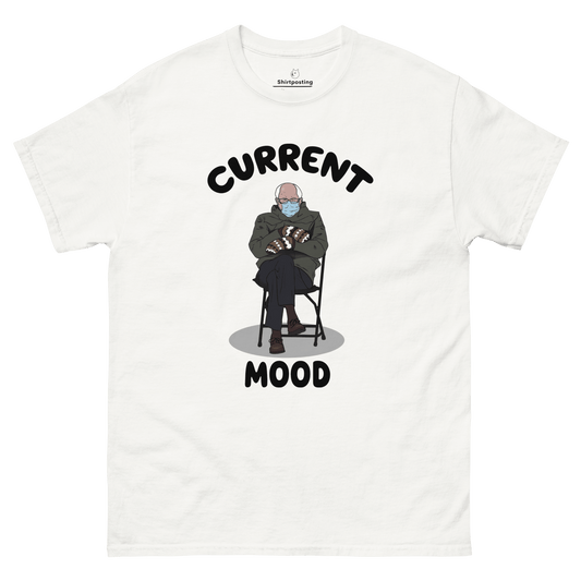 Bernie Mittens Classic T-Shirt Meme - White | Shirtposting