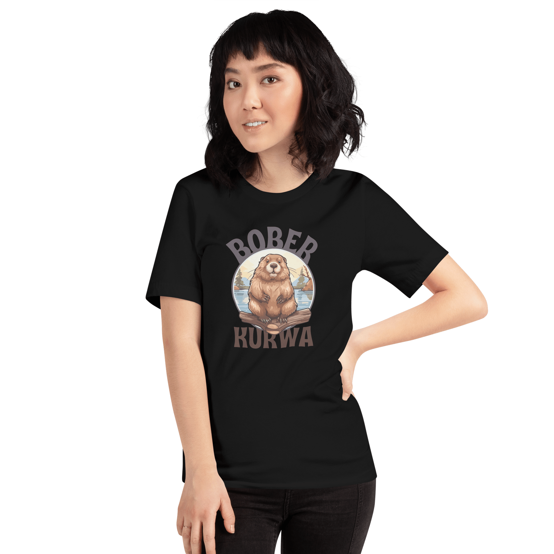 Bober Kurwa Classic T-Shirt Meme - Dark Grey | Shirtposting