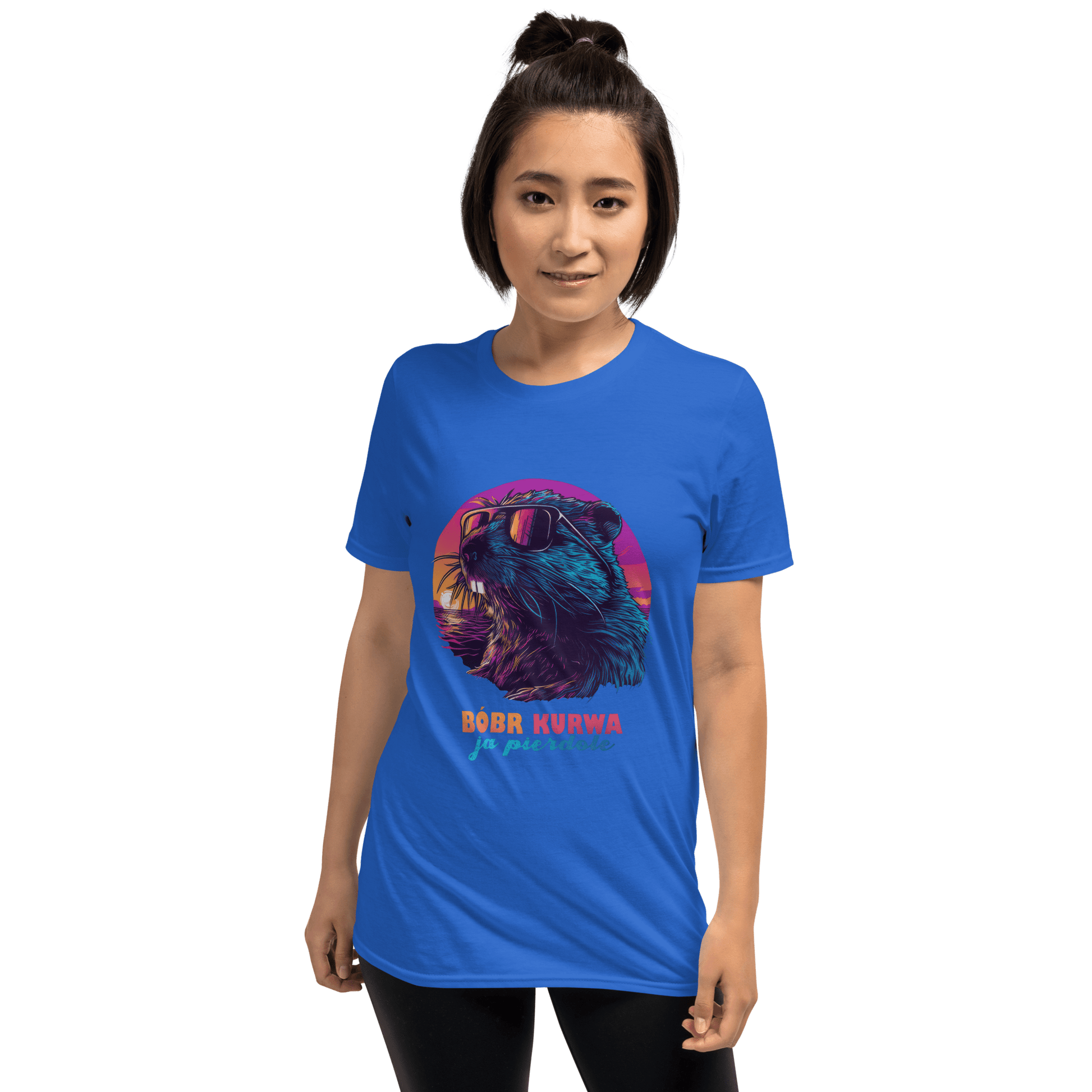 Bober Kurwa Classic T-Shirt Meme - Dark Heather Grey | Shirtposting
