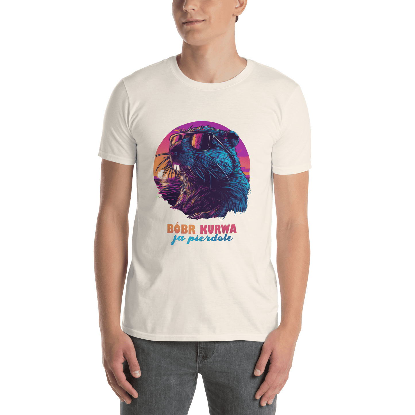 Bober Kurwa Classic T-Shirt Meme - Natural | Shirtposting