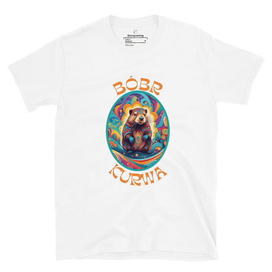 Bober Kurwa Classic T-Shirt Meme - White | Shirtposting
