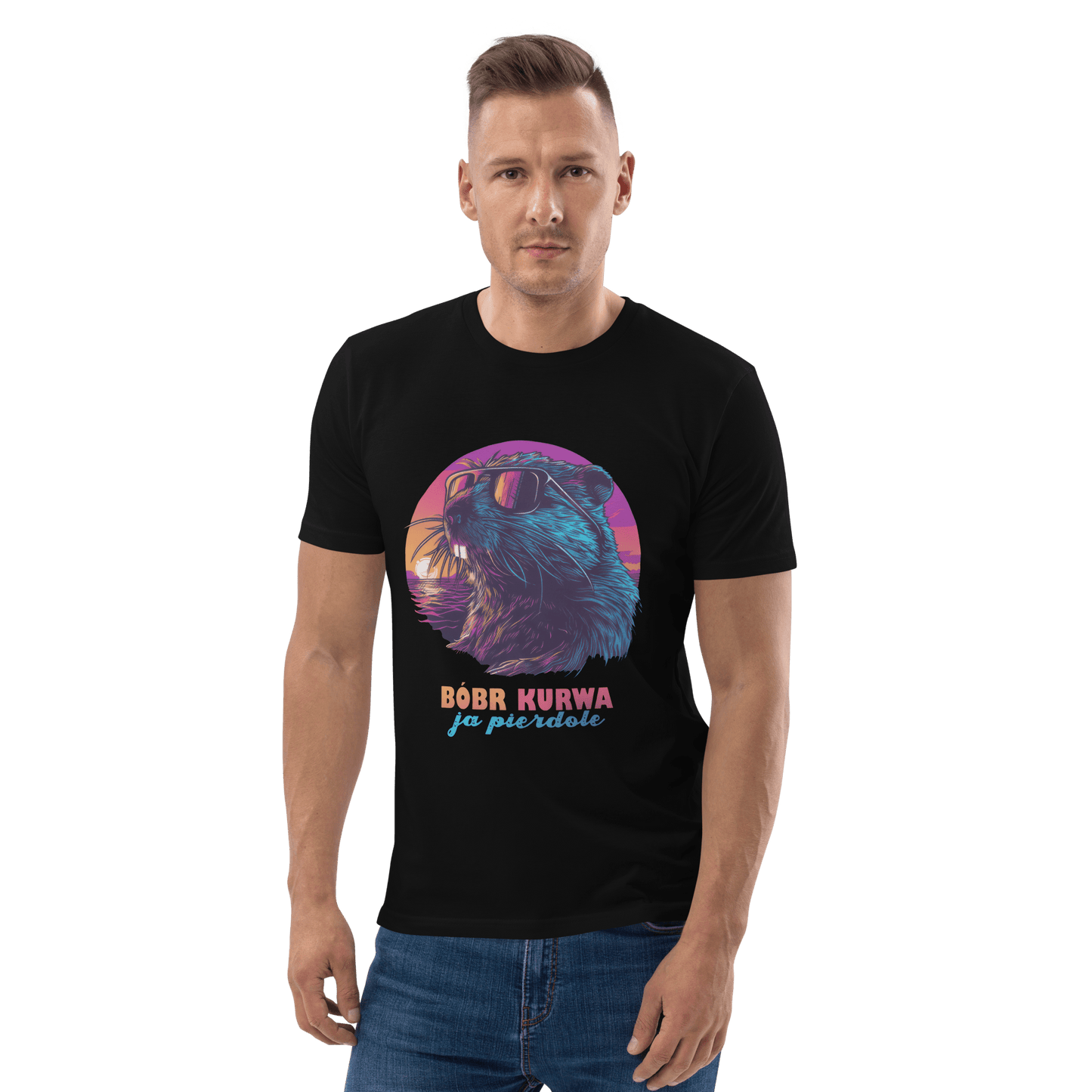 Bober Kurwa Premium Organic T-Shirt Meme - Fraiche Peche | Shirtposting
