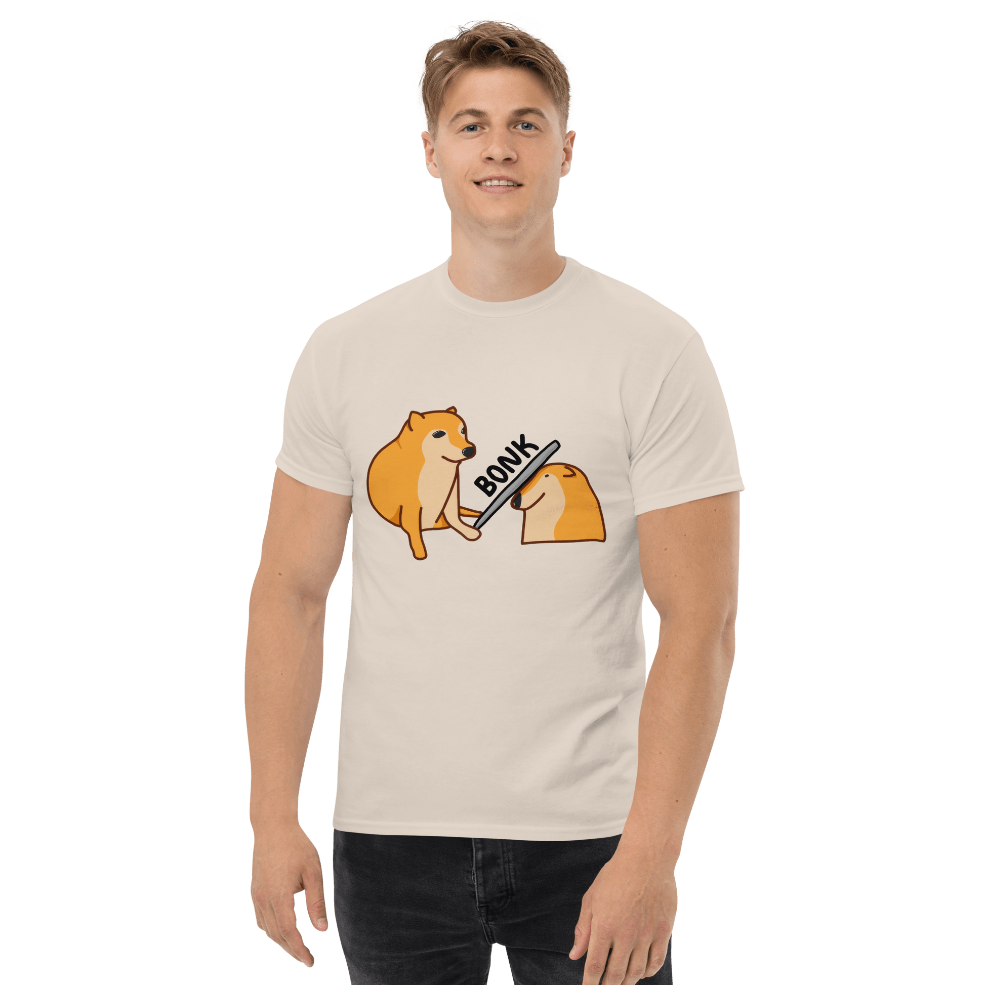 Bonk Classic T-Shirt Meme - Yellow Haze | Shirtposting
