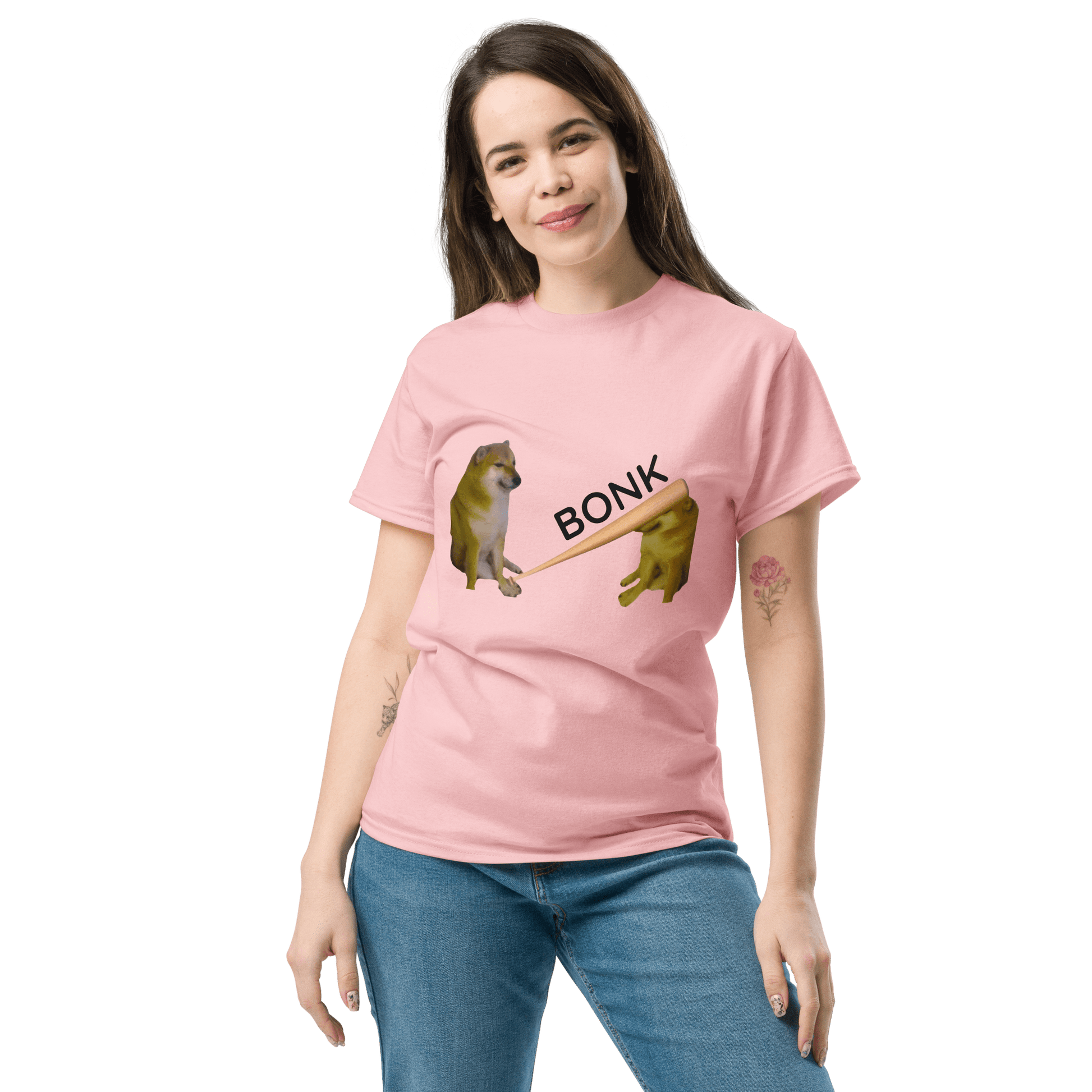 Bonk Classic T-Shirt Meme - Yellow Haze | Shirtposting