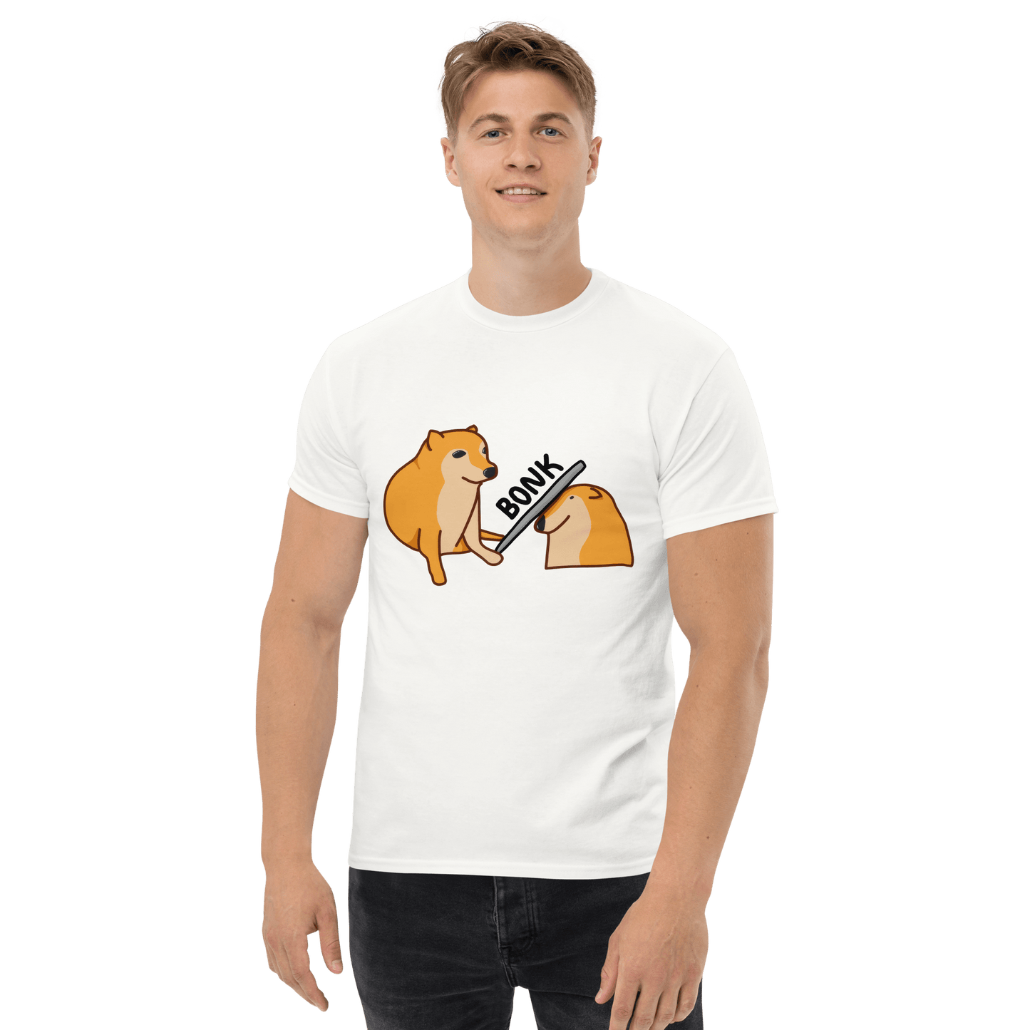 Bonk Classic T-Shirt Meme - Yellow Haze | Shirtposting