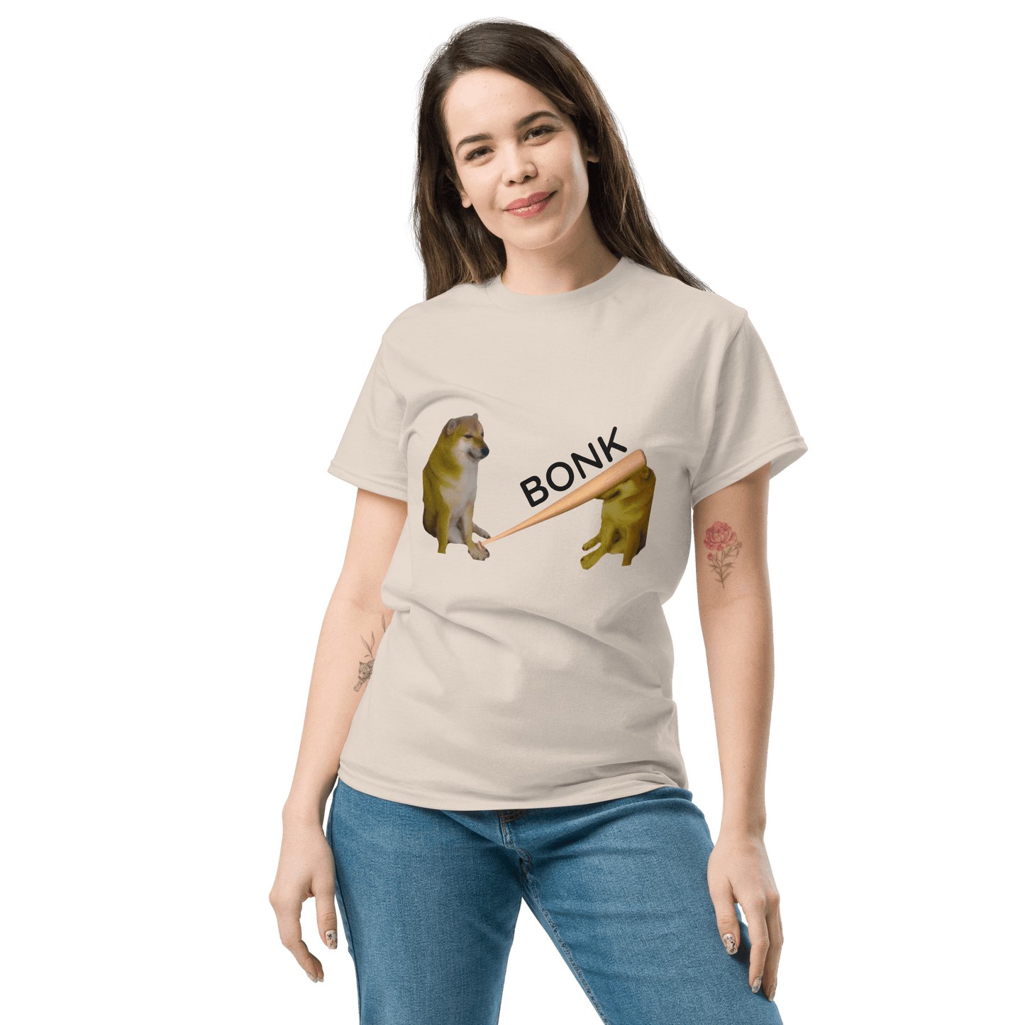 Bonk Classic T-Shirt Meme - Yellow Haze | Shirtposting