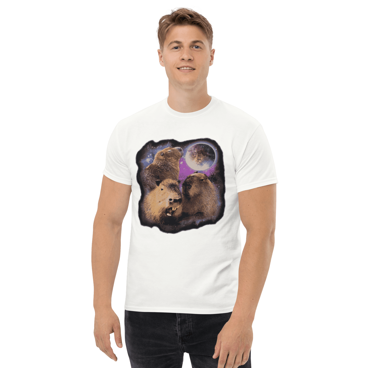Capybara Classic T-Shirt Meme - Ash | Shirtposting