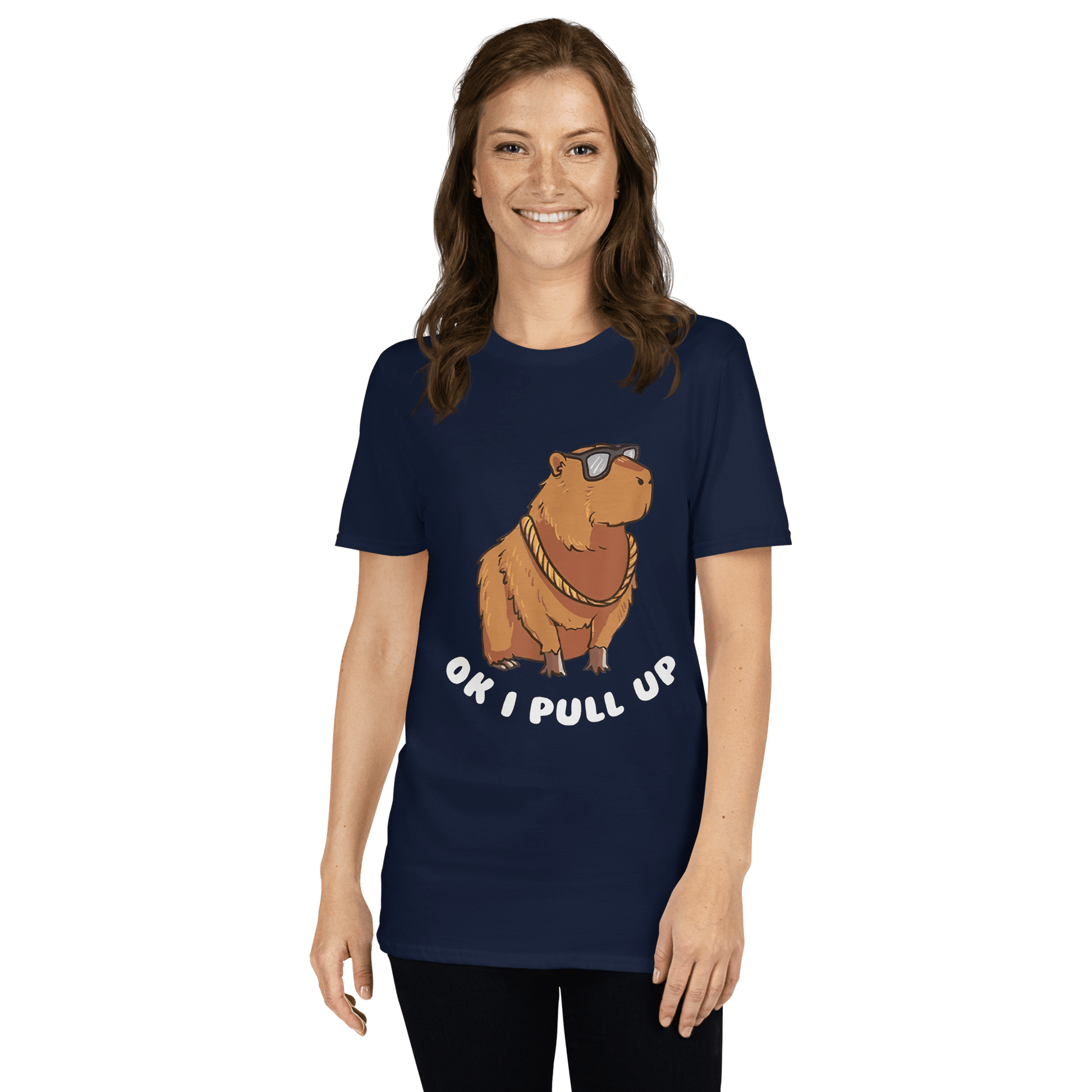 Capybara Classic T-Shirt Meme - Black | Shirtposting