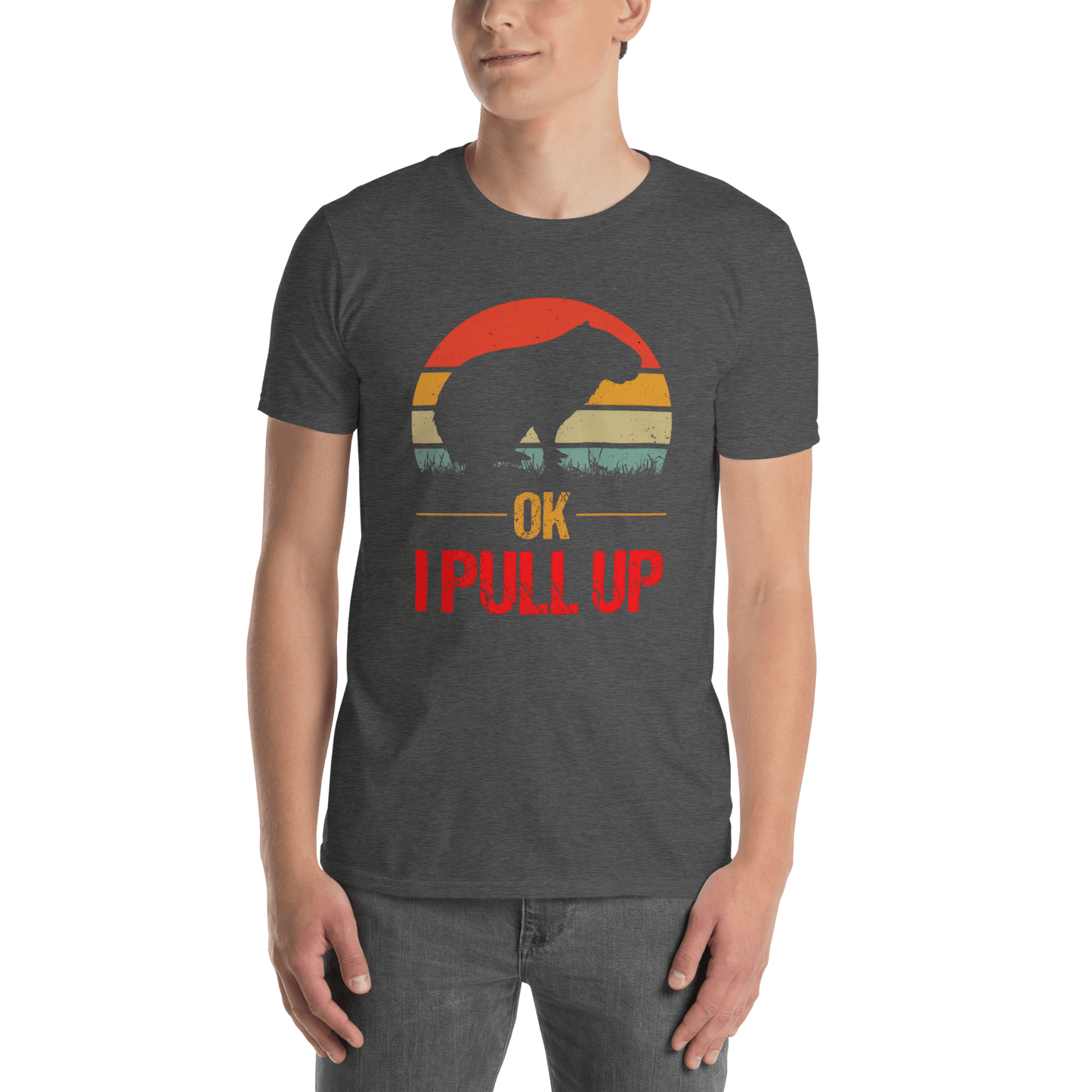 Capybara Classic T-Shirt Meme - Dark Heather Grey | Shirtposting
