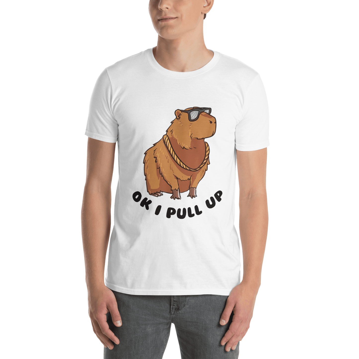 Capybara Classic T-Shirt Meme - Natural | Shirtposting