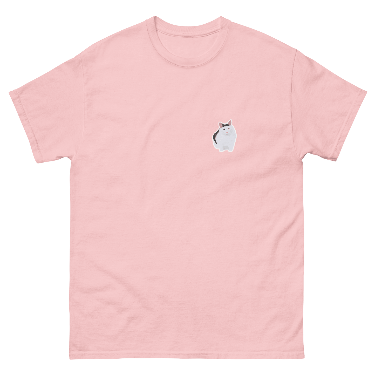 Cat Classic T-Shirt Meme - Light Pink | Shirtposting