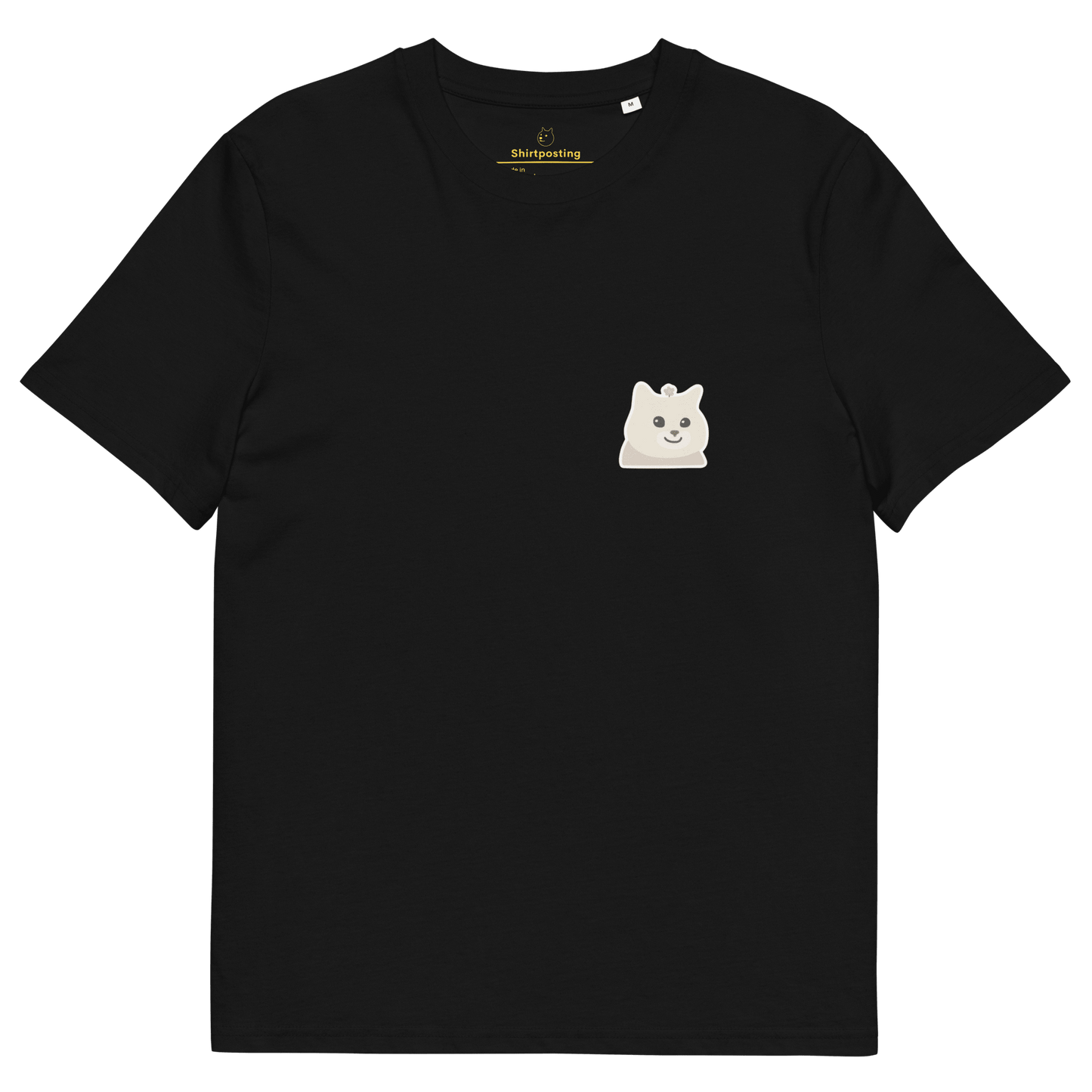Cat Premium Organic T-Shirt Meme - Black | Shirtposting