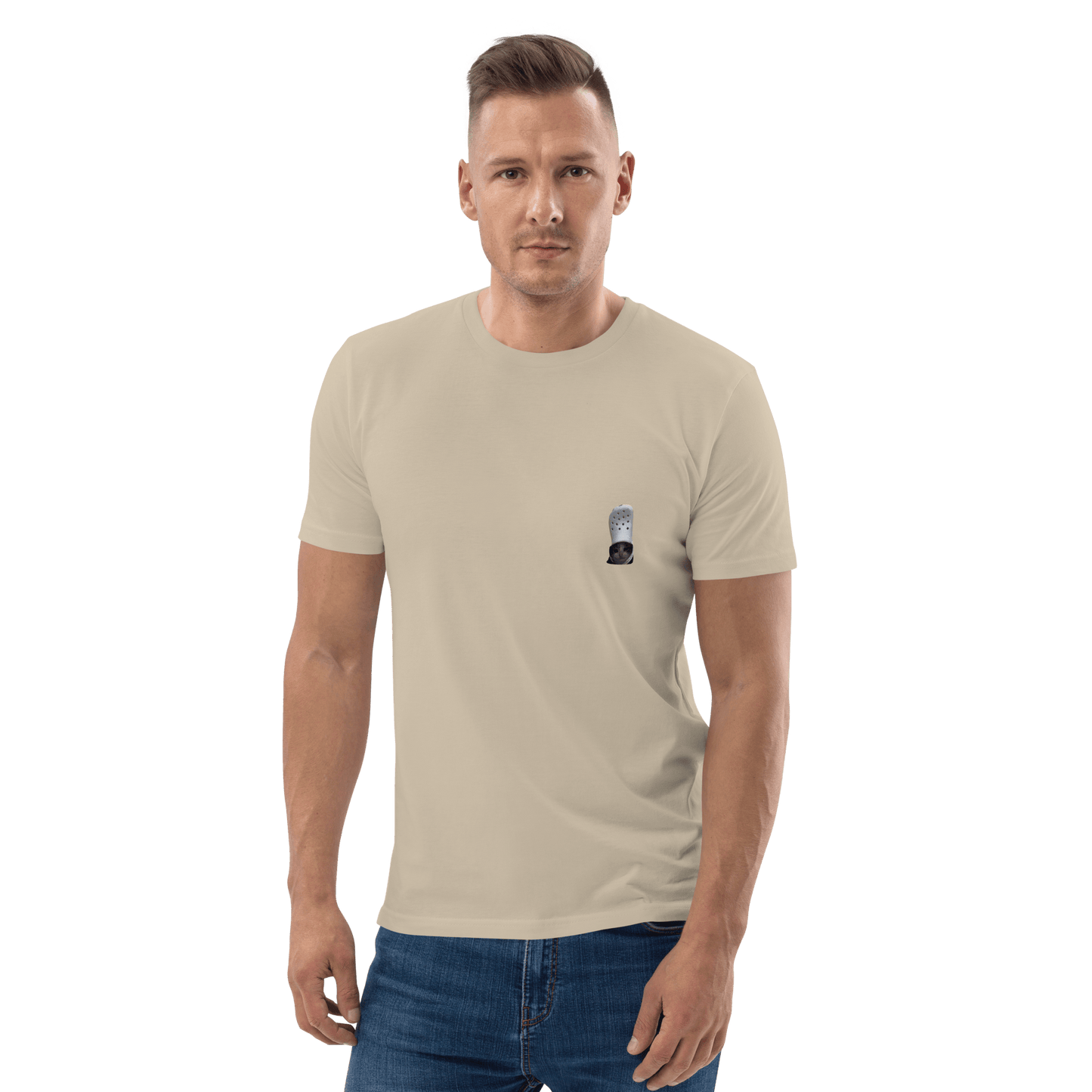 Cat Premium Organic T-Shirt Meme - Cotton Pink | Shirtposting