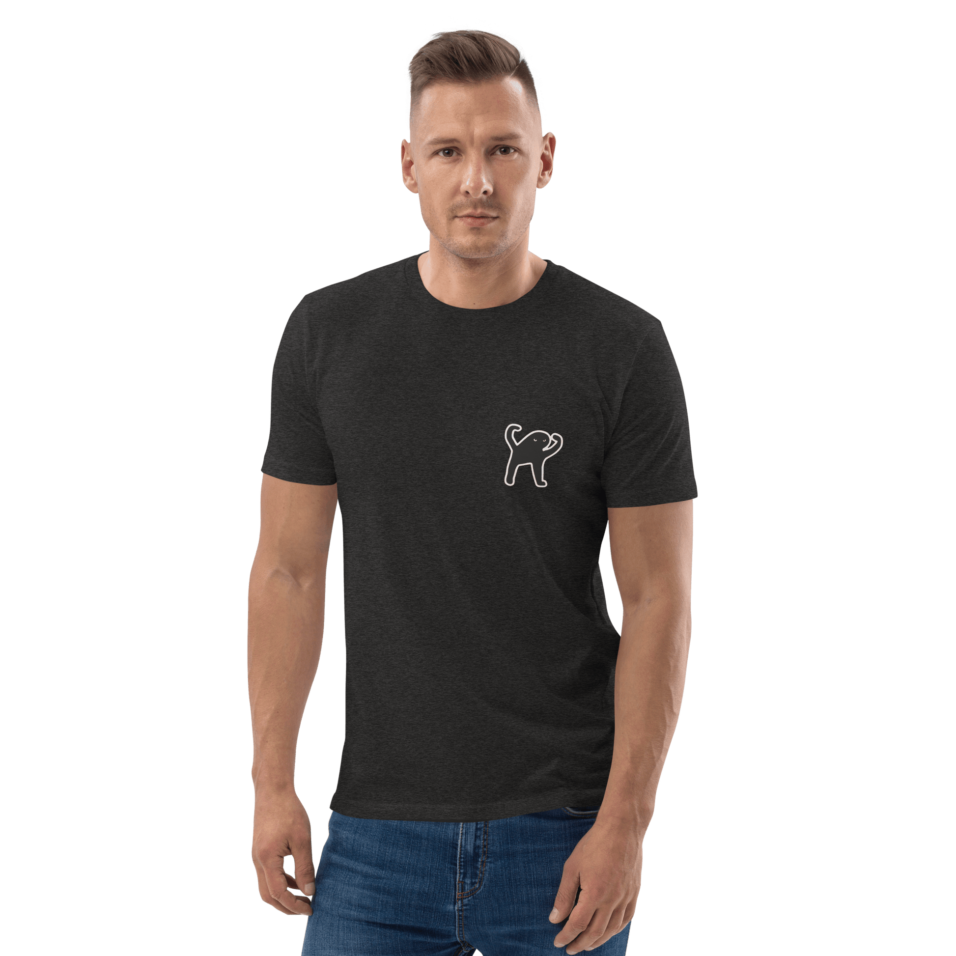 Cat Premium Organic T-Shirt Meme - Cotton Pink | Shirtposting