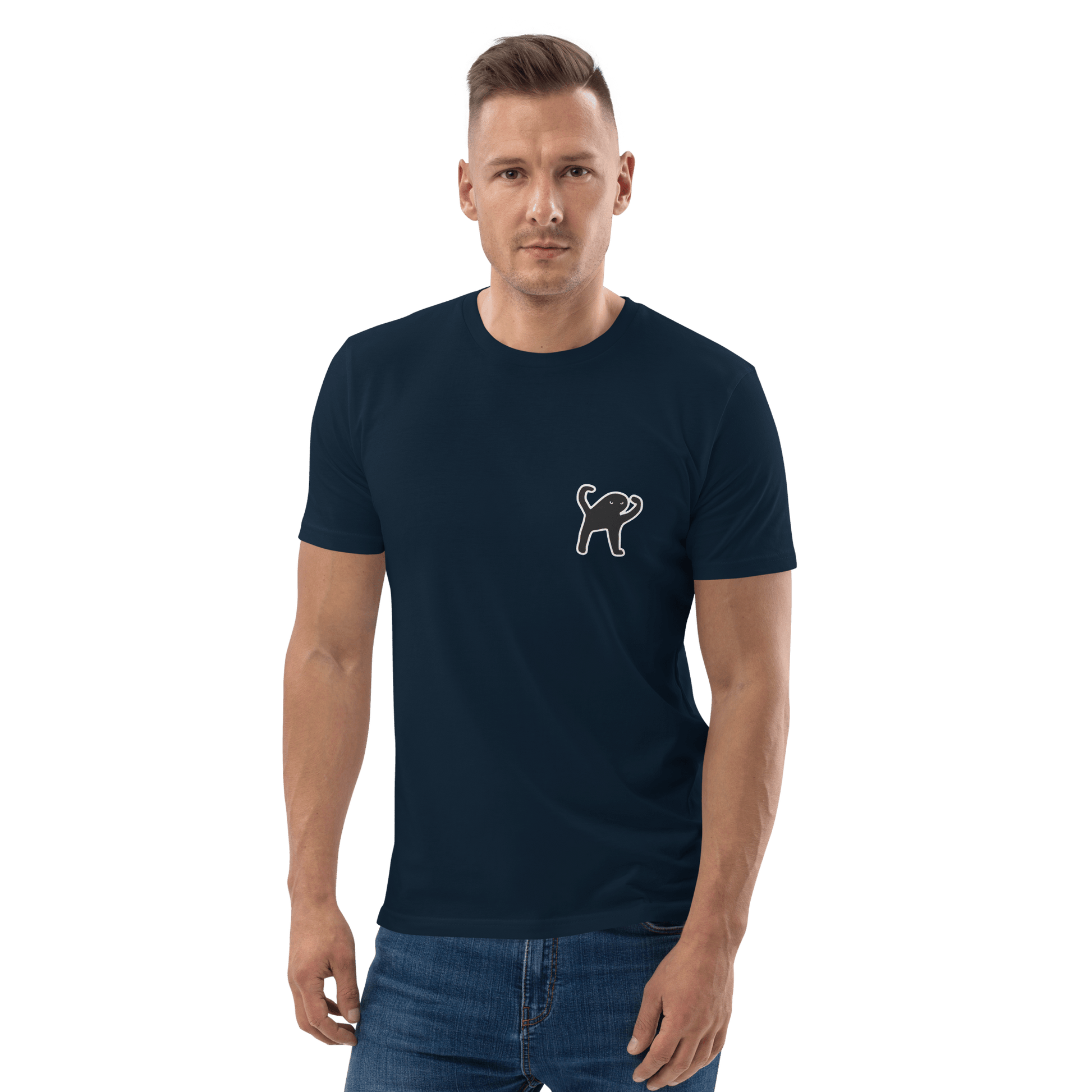 Cat Premium Organic T-Shirt Meme - Cotton Pink | Shirtposting