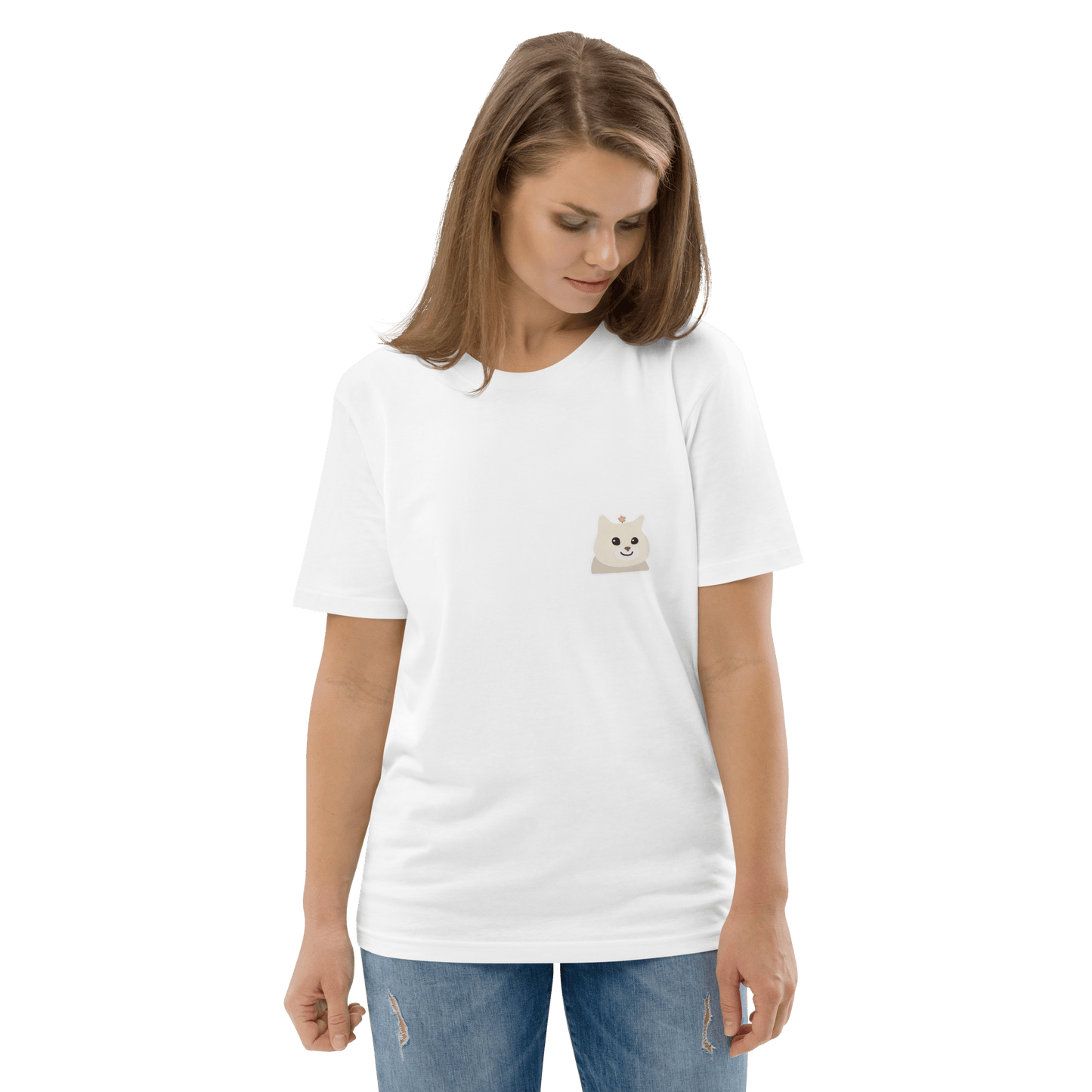 Cat Premium Organic T-Shirt Meme - Dark Heather Grey | Shirtposting