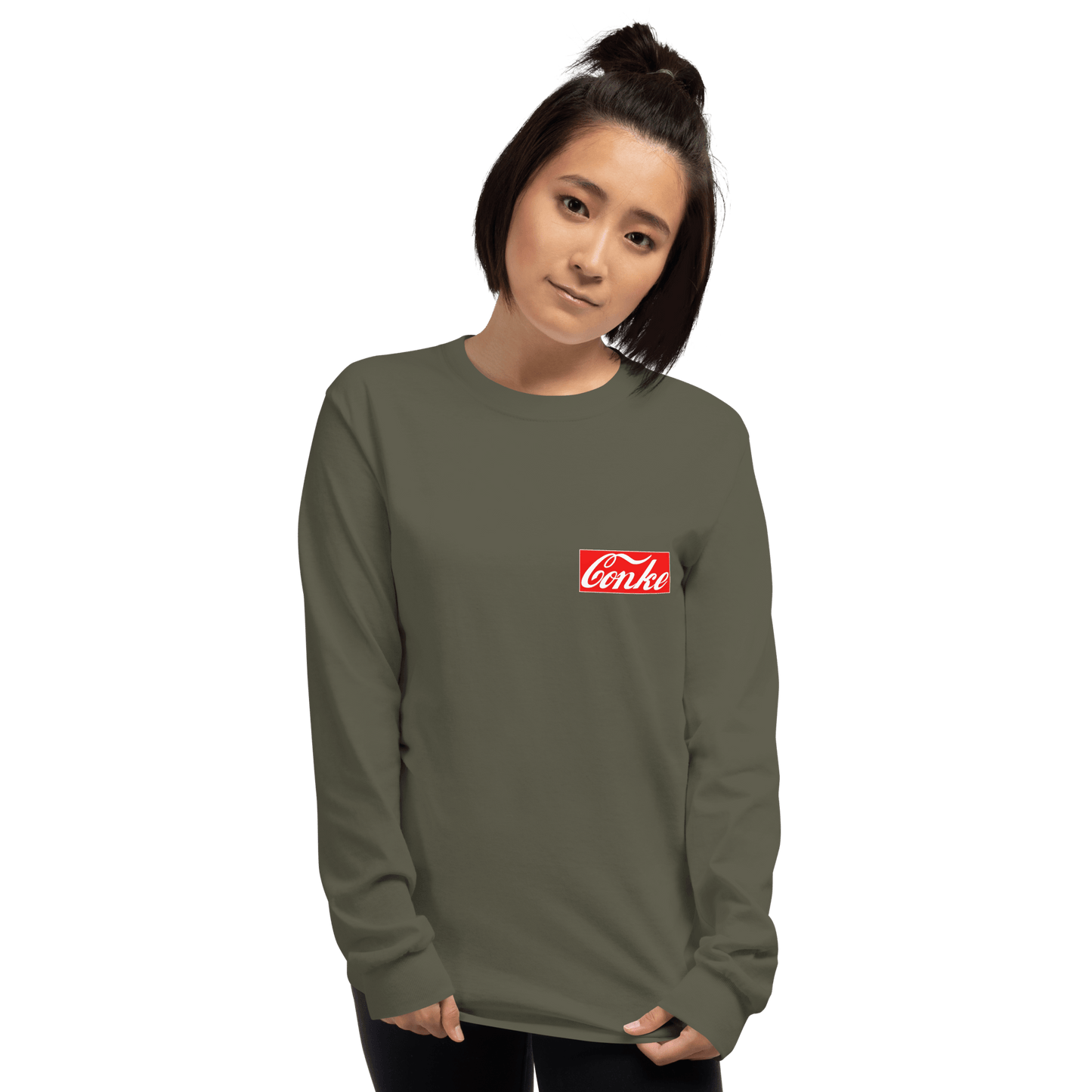 Conke Long Sleeve T-Shirt Meme - Ash | Shirtposting