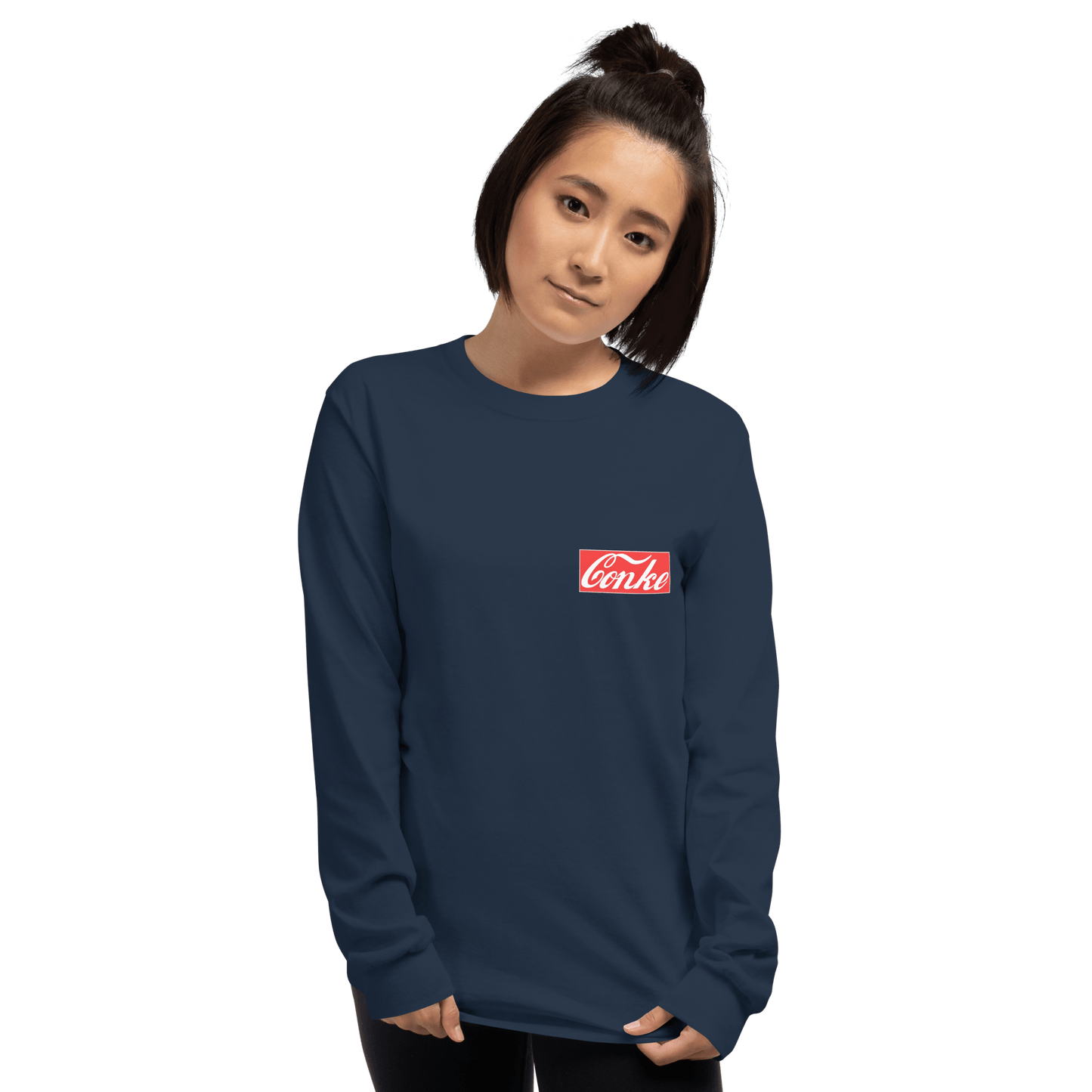 Conke Long Sleeve T-Shirt Meme - Ash | Shirtposting