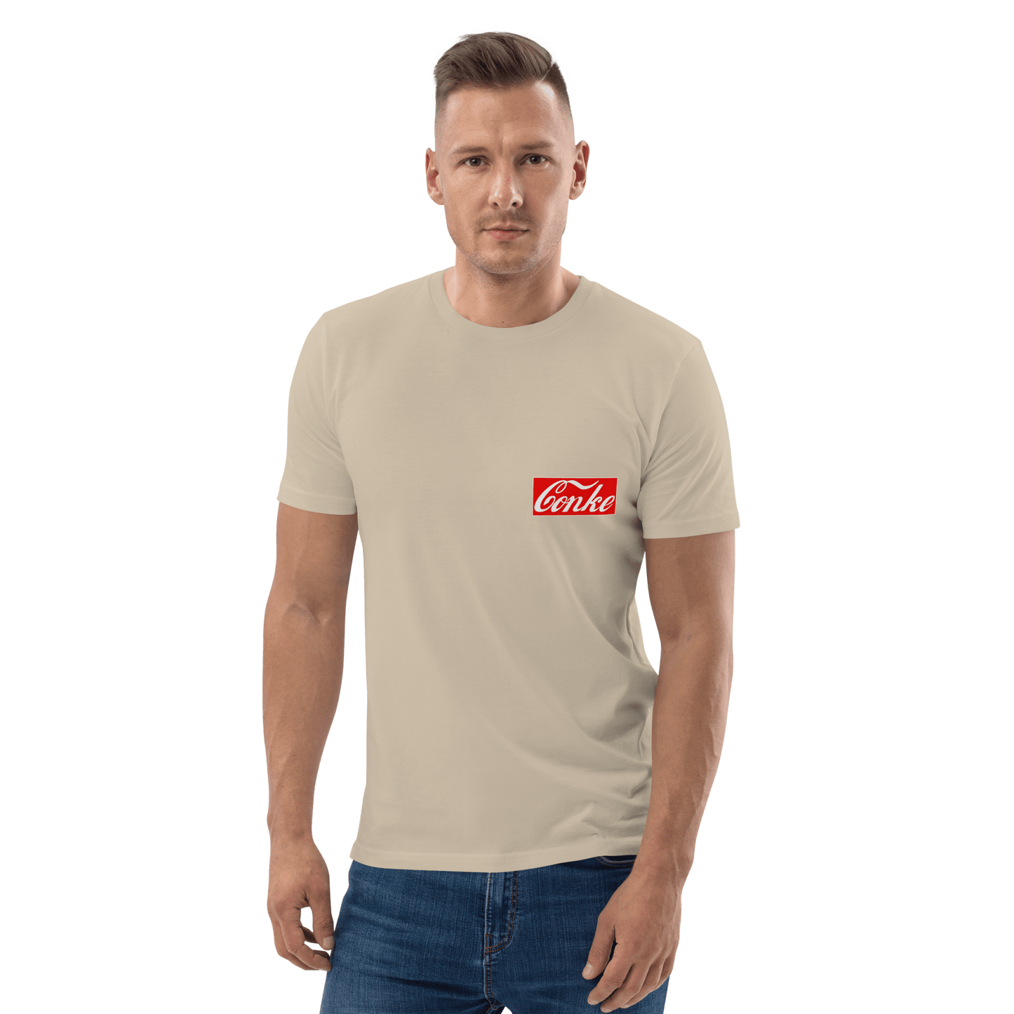 Conke Premium Organic T-Shirt Meme - Cotton Pink | Shirtposting