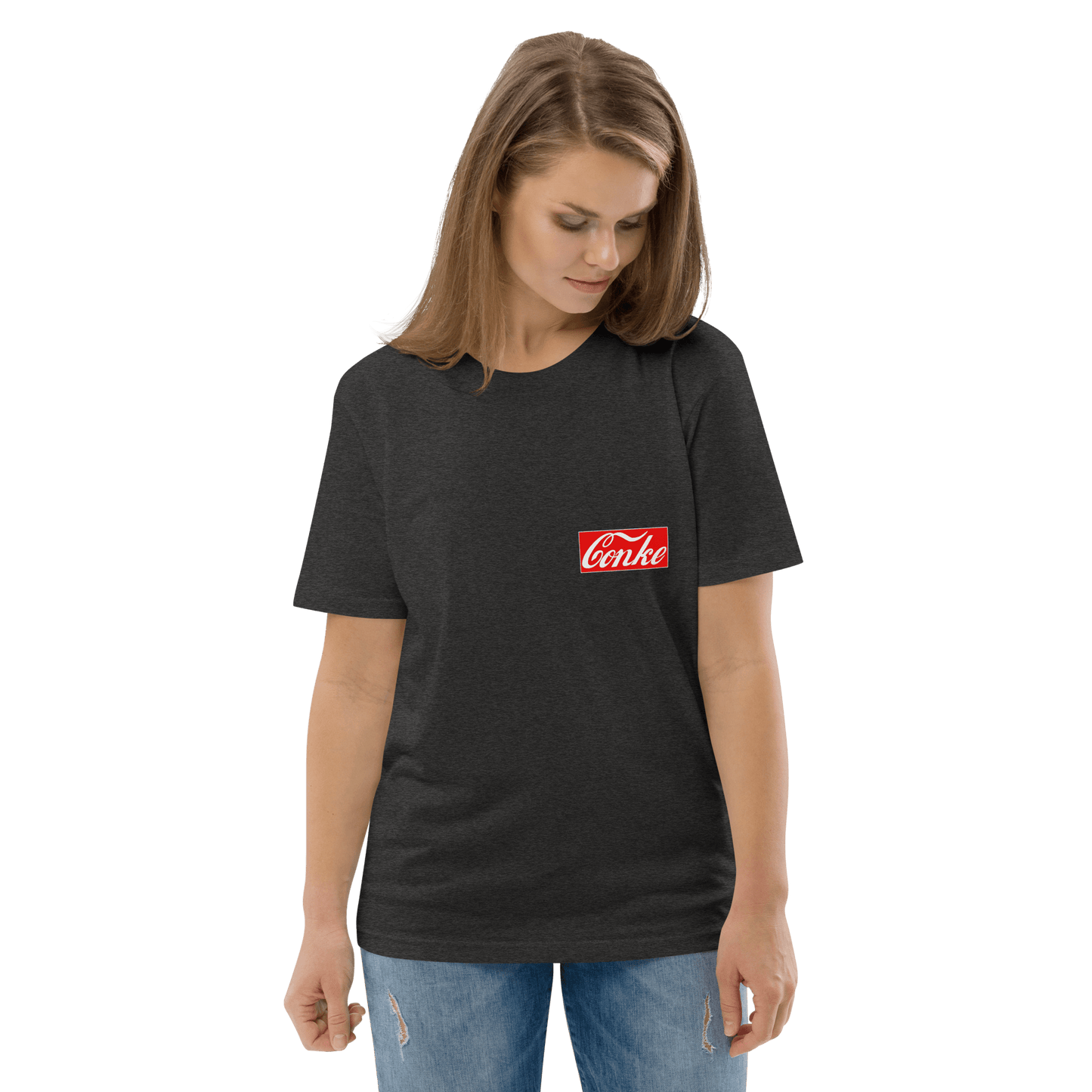 Conke Premium Organic T-Shirt Meme - Cotton Pink | Shirtposting