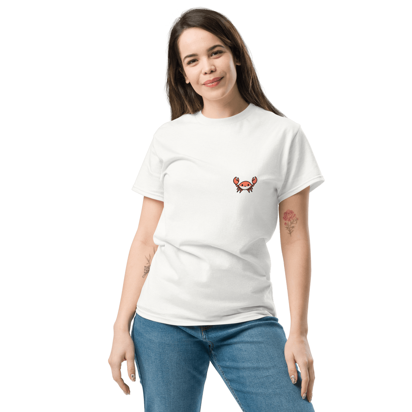 Crab Classic T-Shirt Meme - Ash | Shirtposting