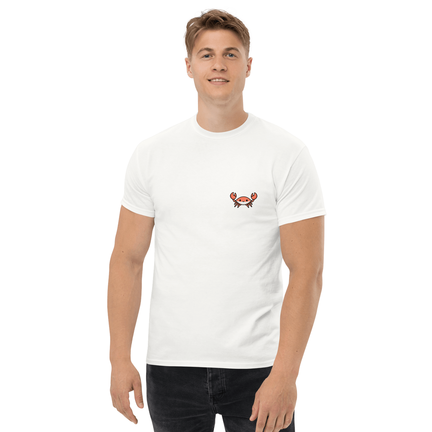 Crab Classic T-Shirt Meme - Ash | Shirtposting