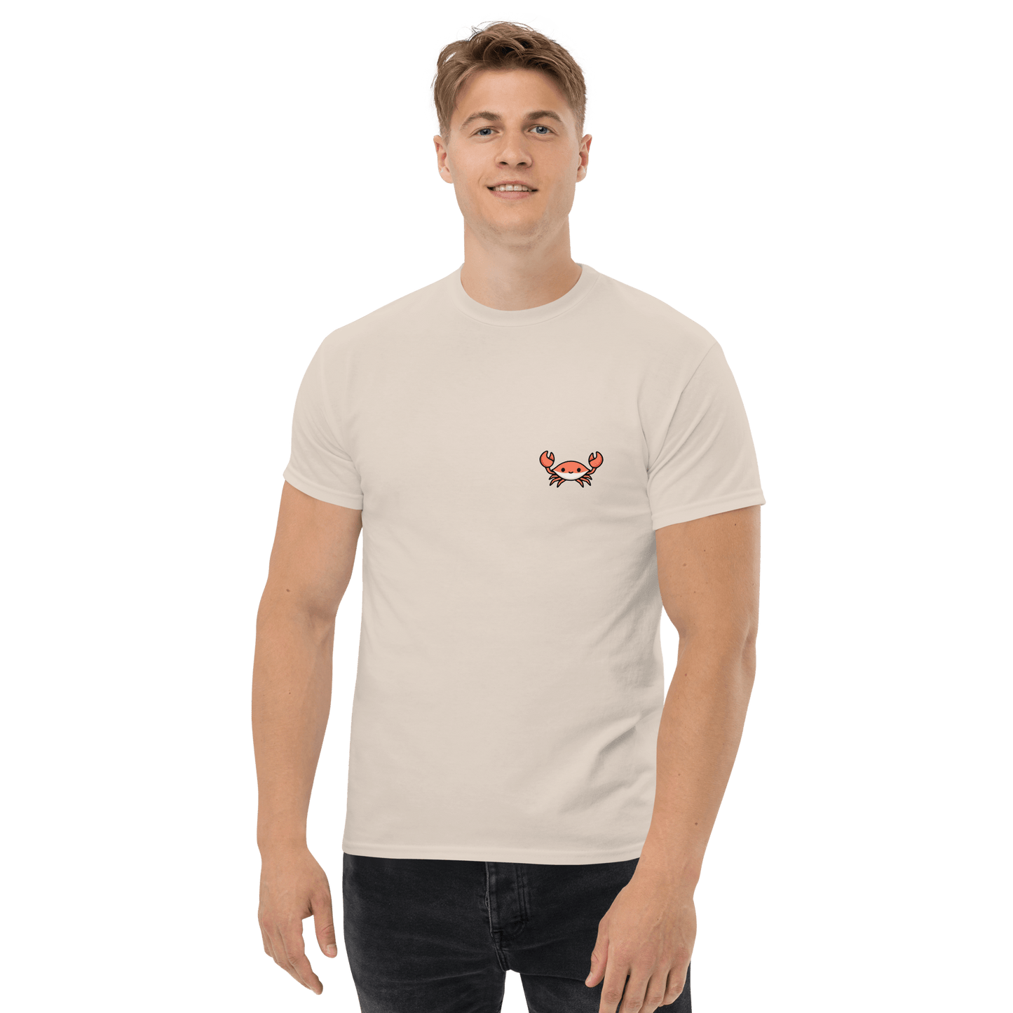 Crab Classic T-Shirt Meme - Military Green | Shirtposting