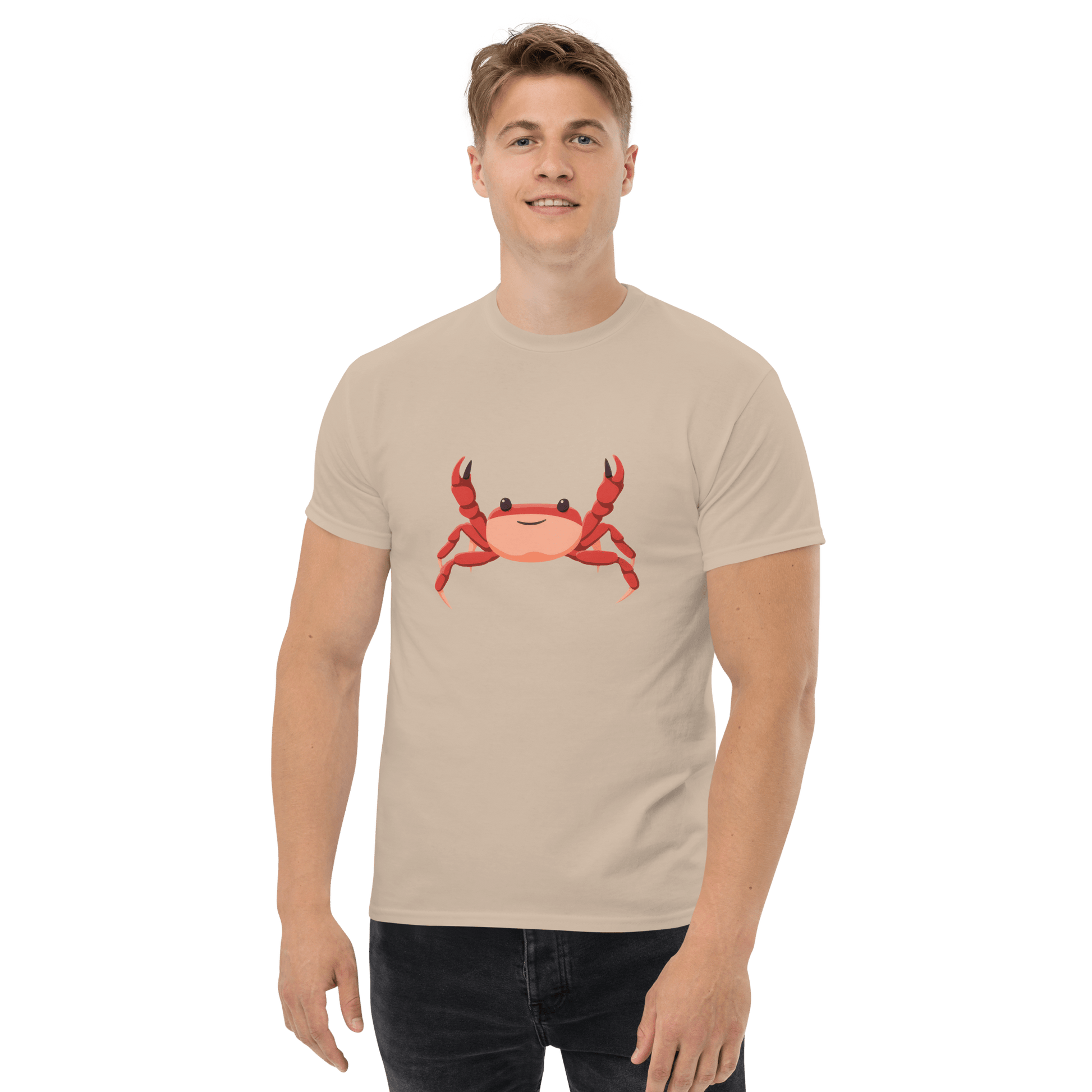 Crab Classic T-Shirt Meme - Military Green | Shirtposting