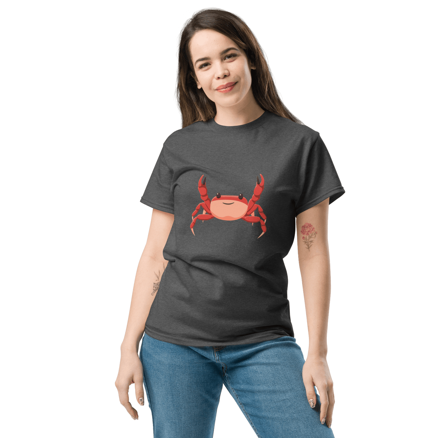 Crab Classic T-Shirt Meme - Royal | Shirtposting