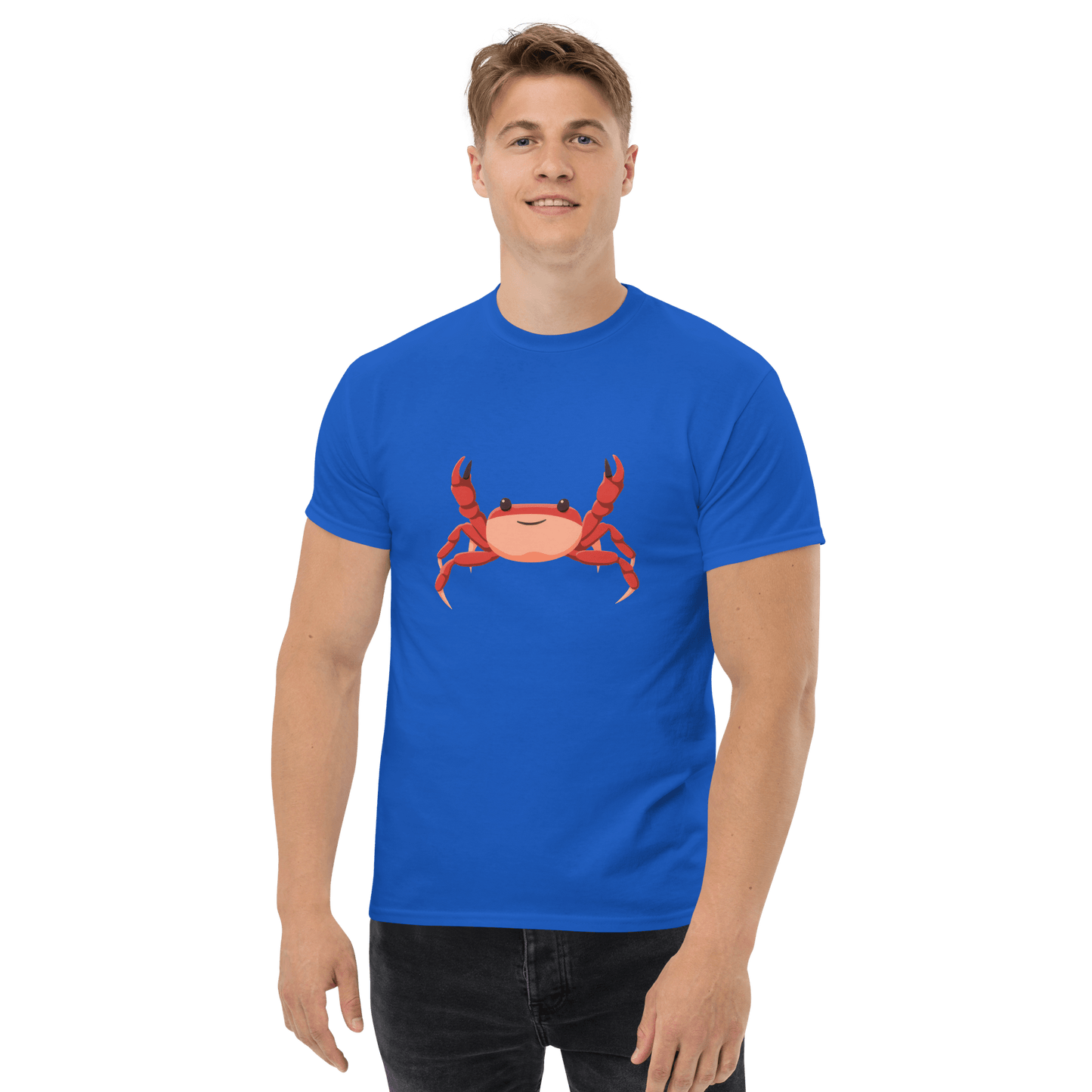 Crab Classic T-Shirt Meme - Royal | Shirtposting