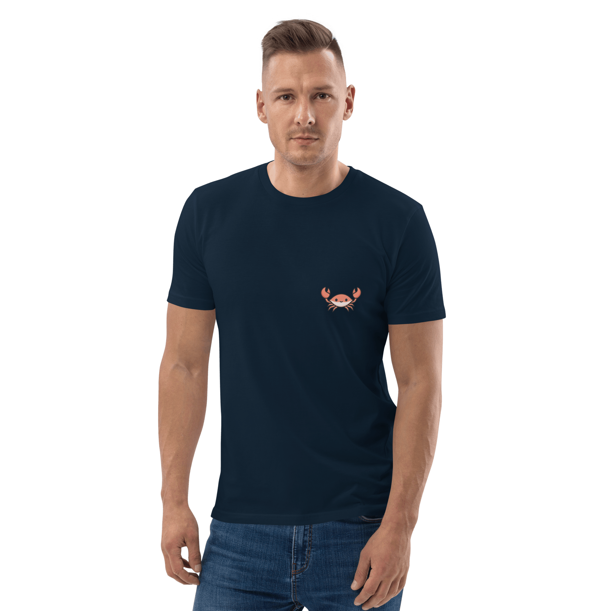 Crab Premium Organic T-Shirt Meme - Cotton Pink | Shirtposting