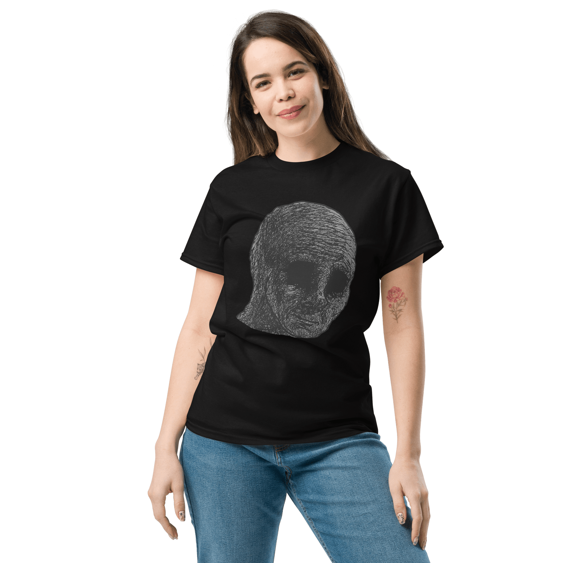 Cursed Wojak Classic T-Shirt Meme - Royal | Shirtposting
