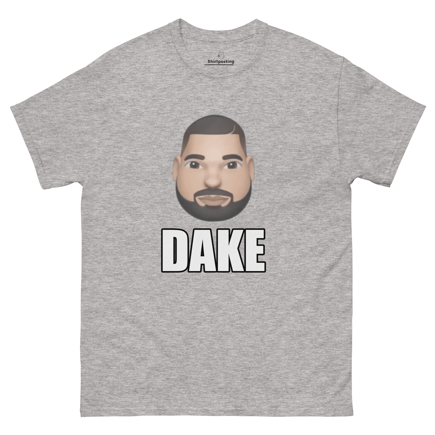Dake Classic T-Shirt Meme - Sport Grey | Shirtposting