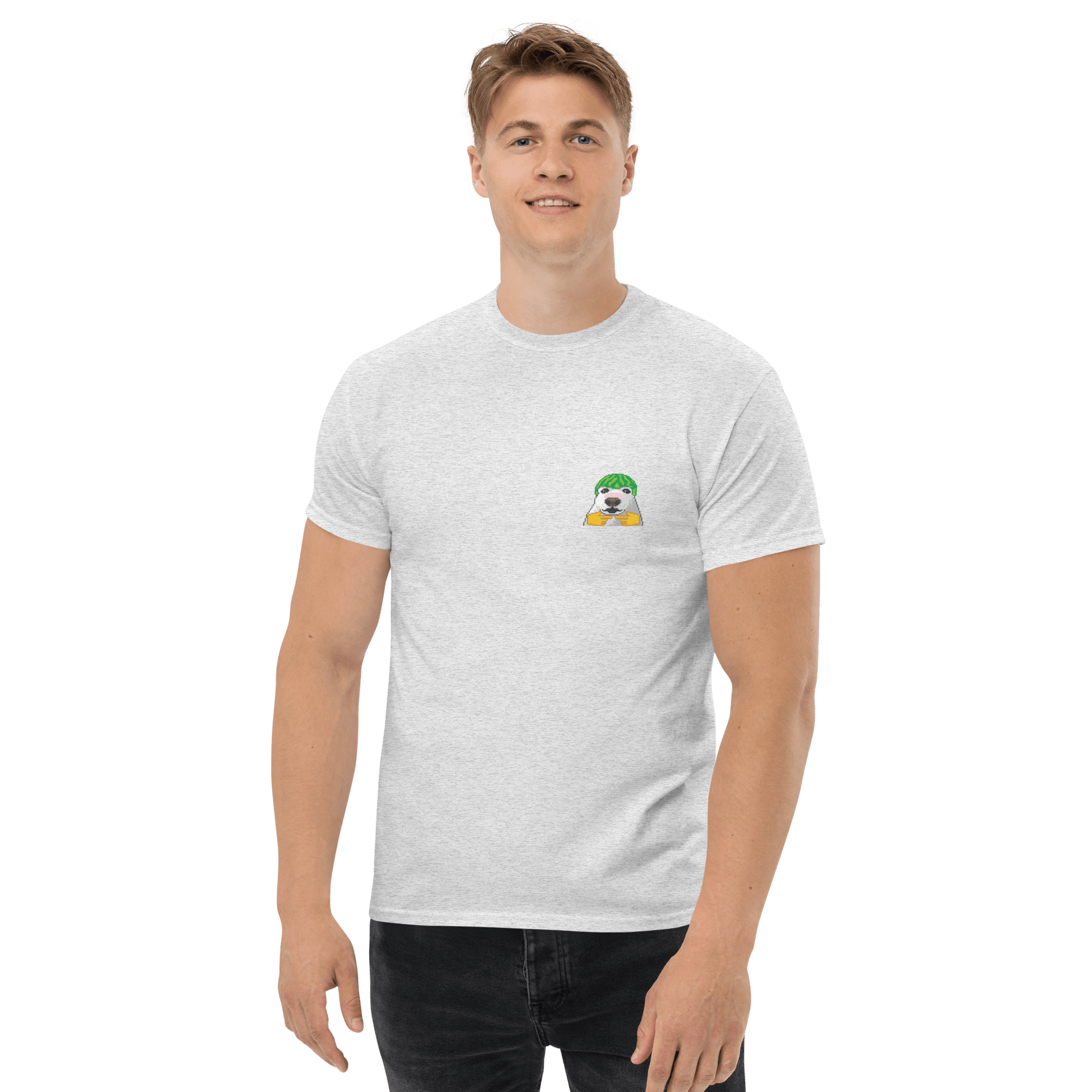 Dog Classic T-Shirt Meme - Ash | Shirtposting
