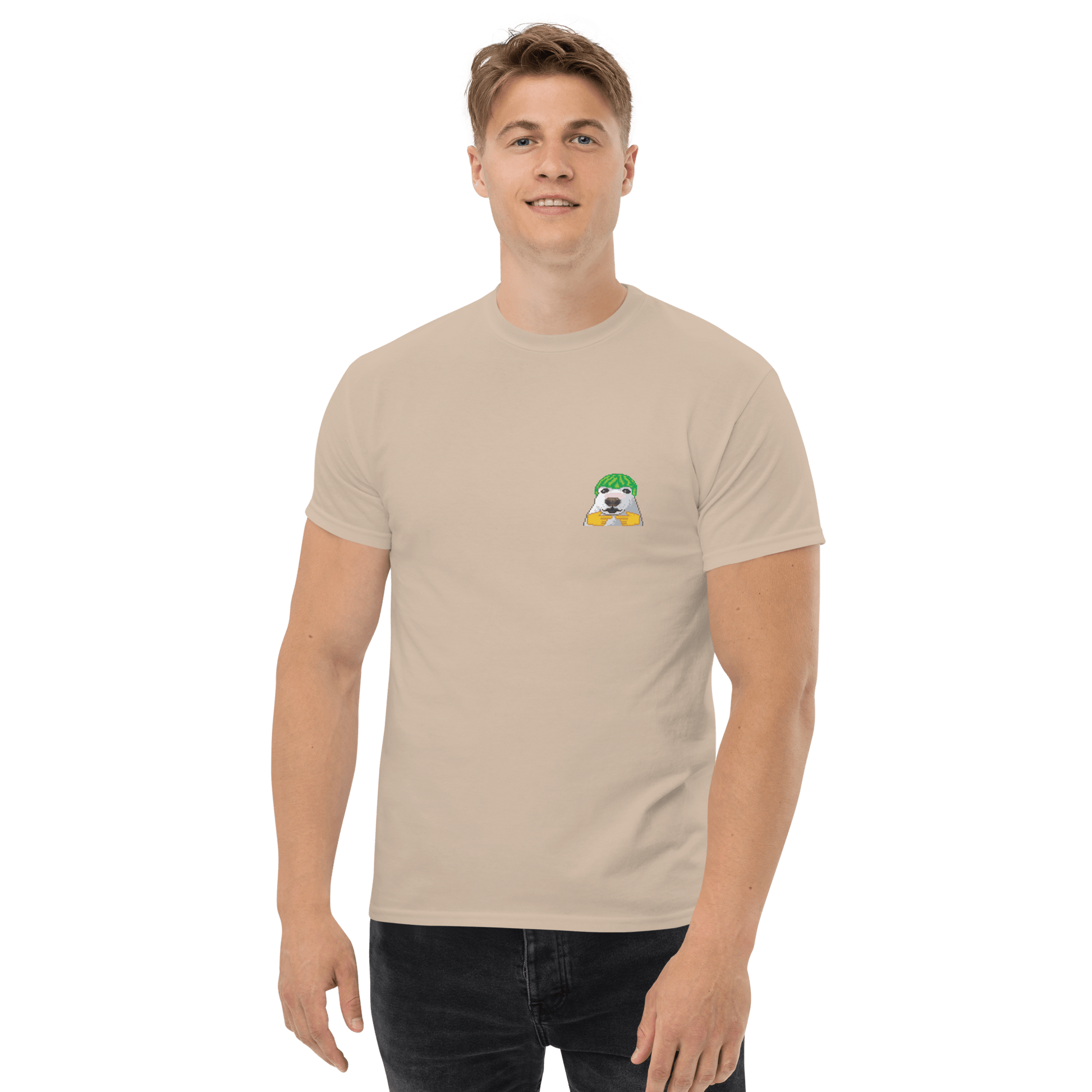 Dog Classic T-Shirt Meme - Military Green | Shirtposting