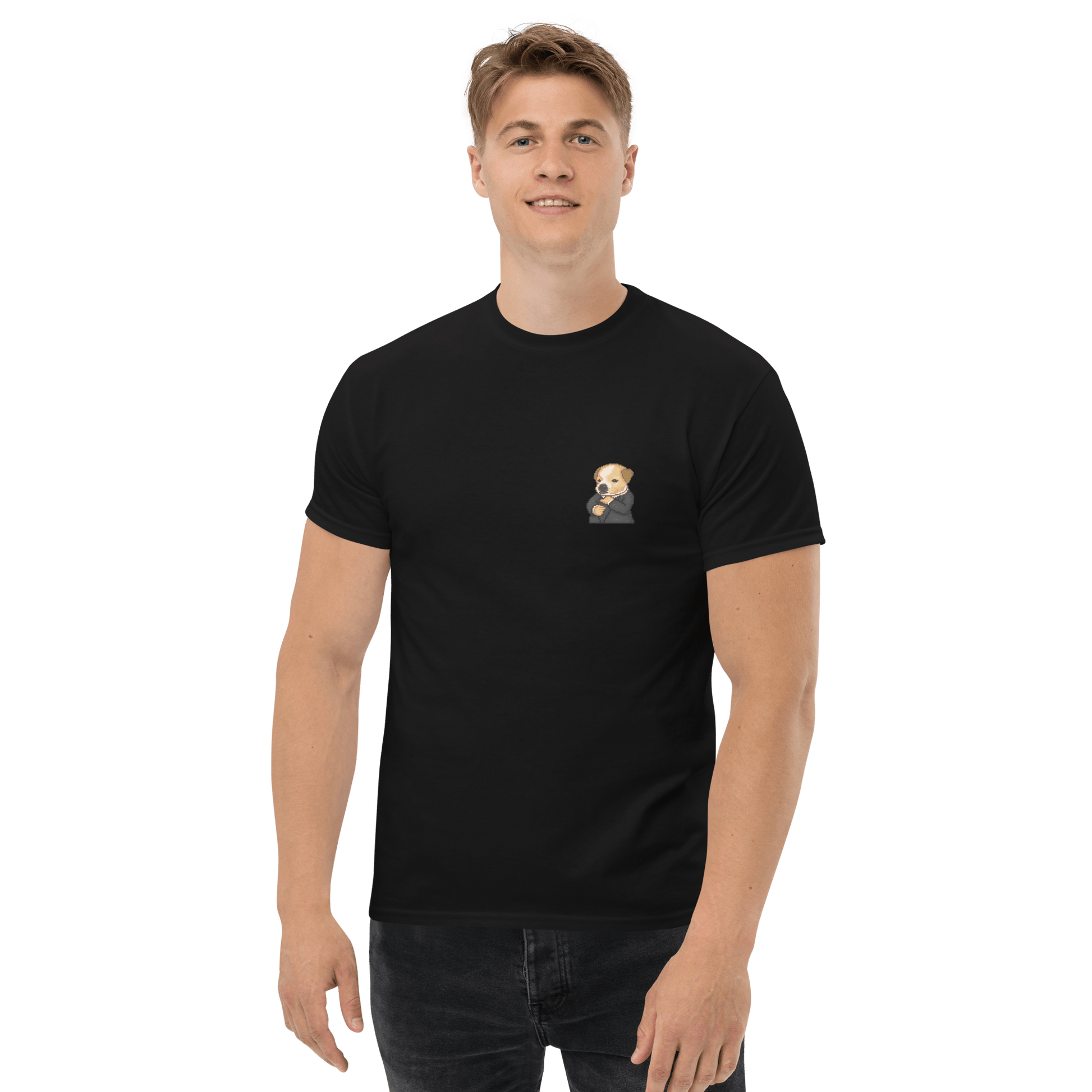 Dog Classic T-Shirt Meme - Royal | Shirtposting