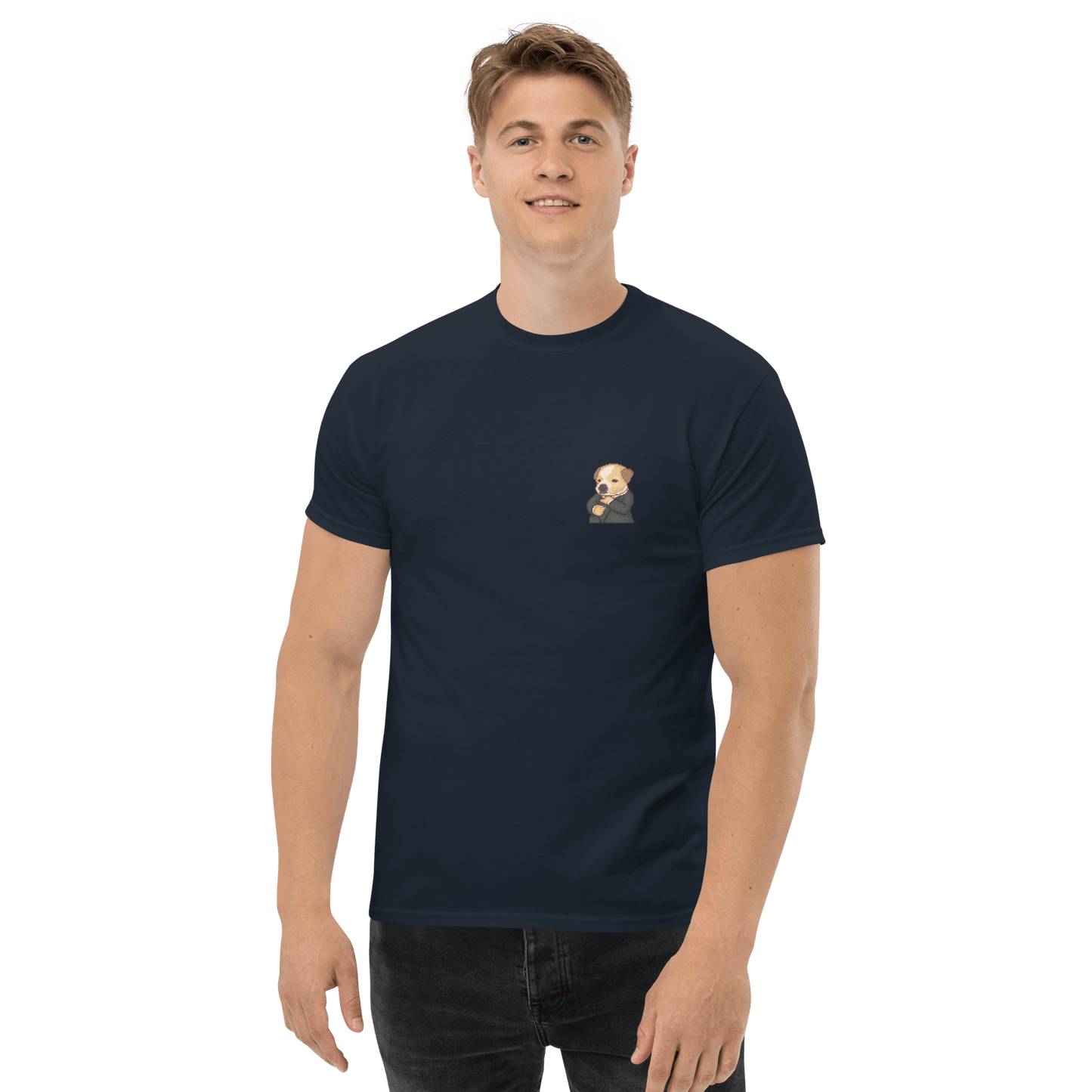 Dog Classic T-Shirt Meme - Royal | Shirtposting