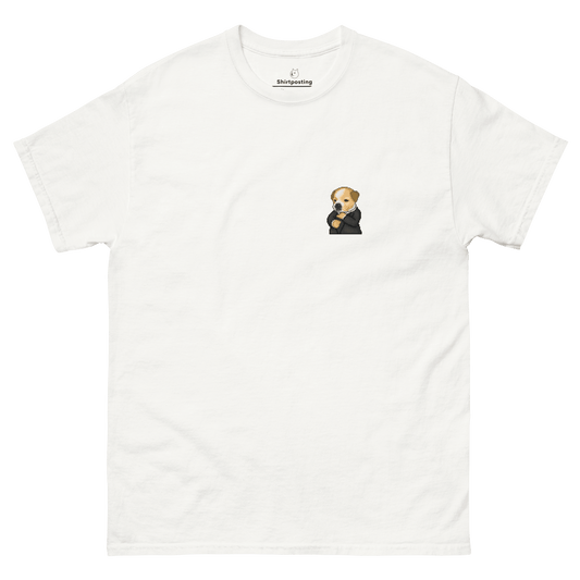 Dog Classic T-Shirt Meme - White | Shirtposting