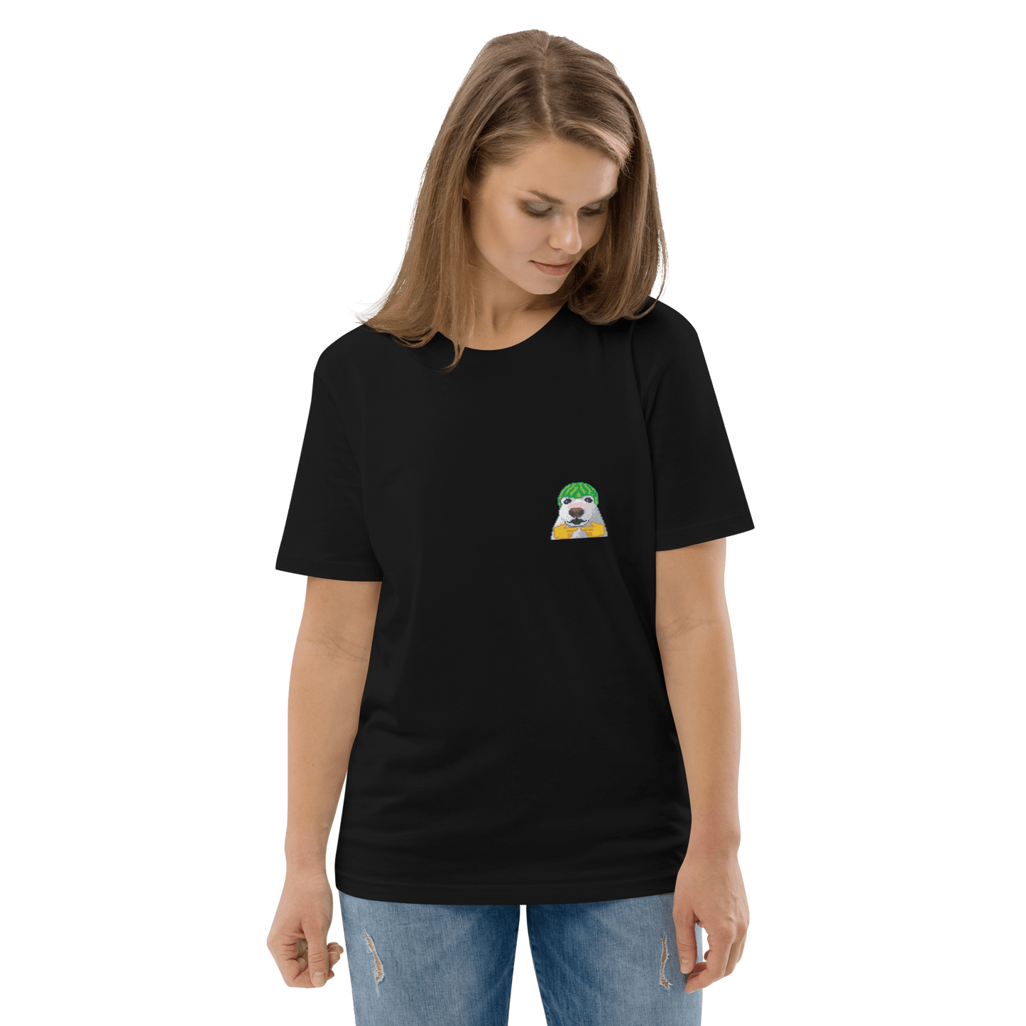 Dog Premium Organic T-Shirt Meme - Cotton Pink | Shirtposting
