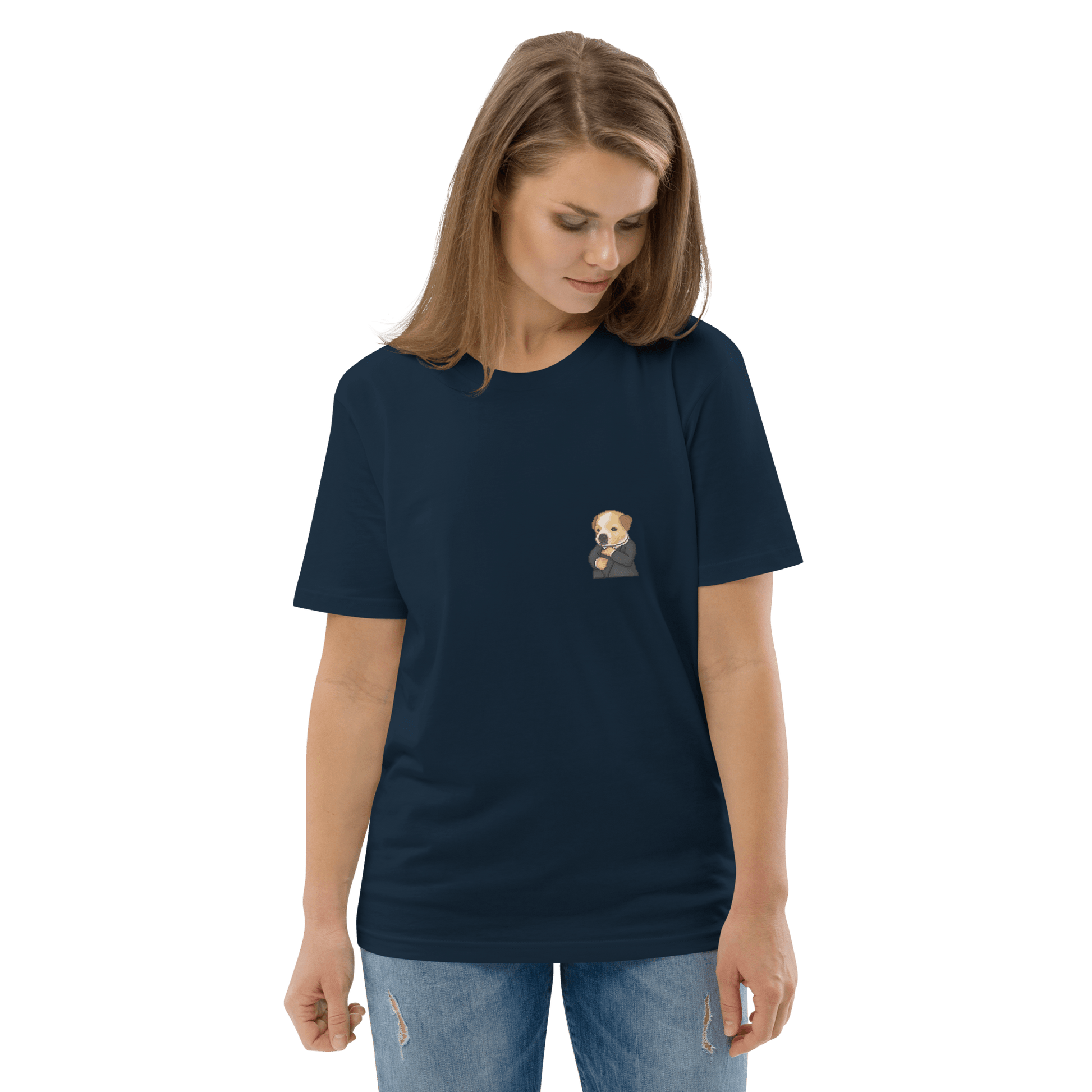 Dog Premium Organic T-Shirt Meme - Cotton Pink | Shirtposting