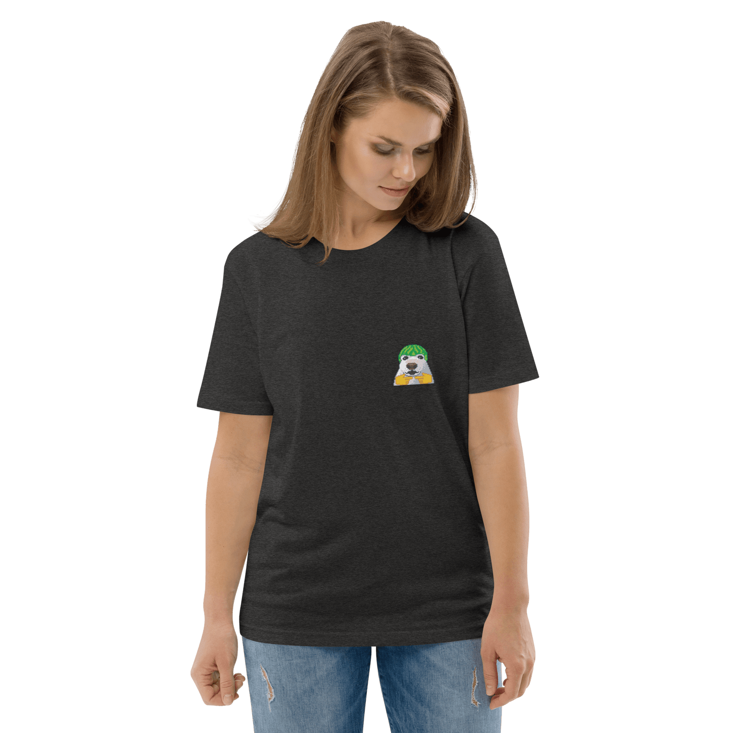 Dog Premium Organic T-Shirt Meme - Cotton Pink | Shirtposting