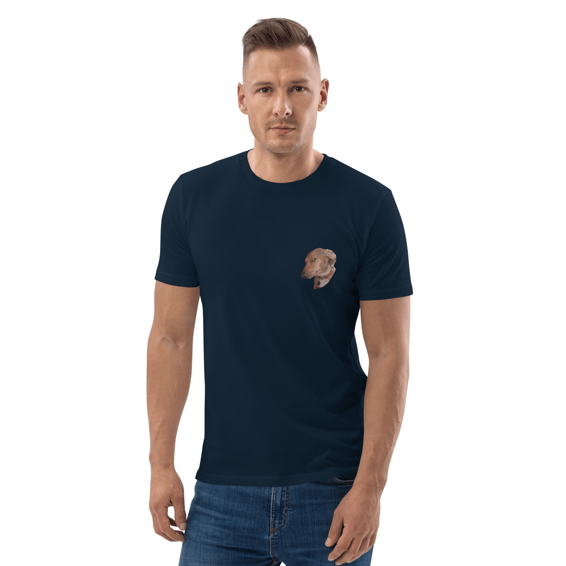 Dog Premium Organic T-Shirt Meme - Dark Heather Grey | Shirtposting