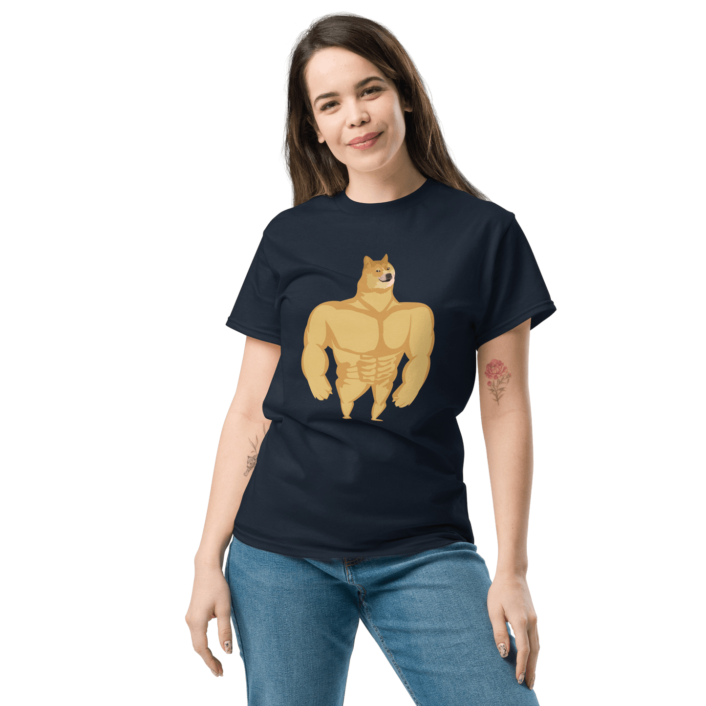 Doge Classic T-Shirt Meme - Military Green | Shirtposting