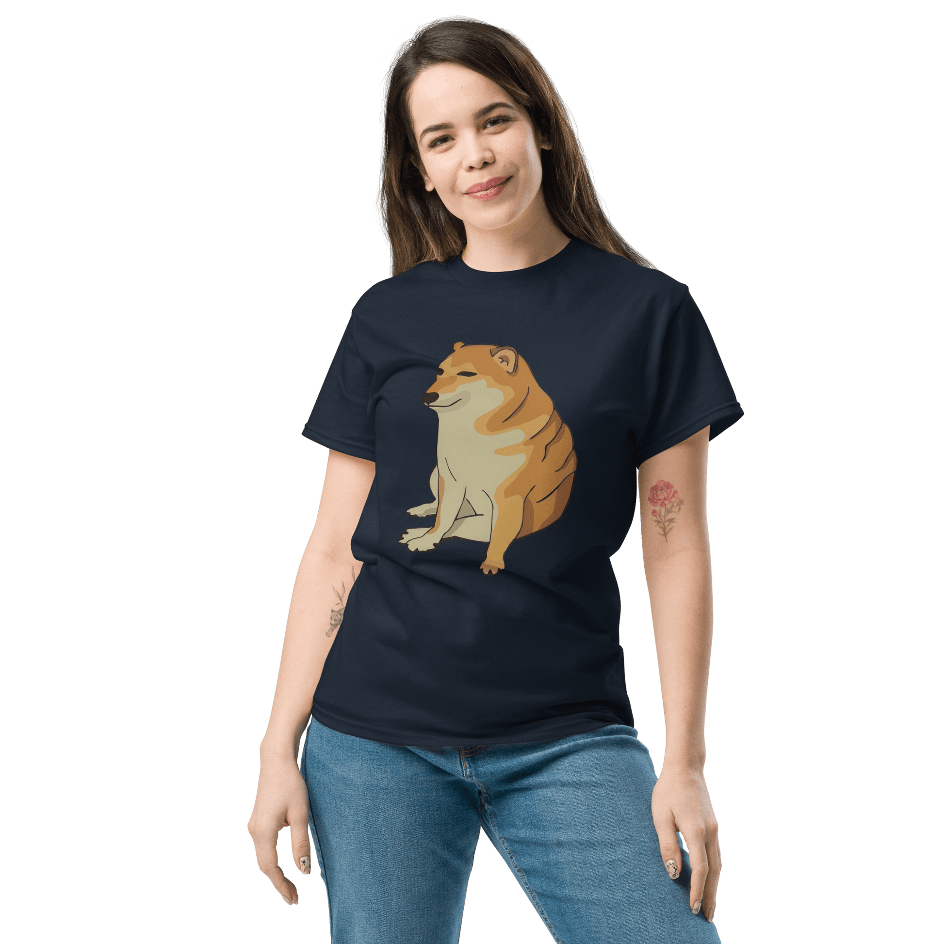 Doge Classic T-Shirt Meme - Military Green | Shirtposting