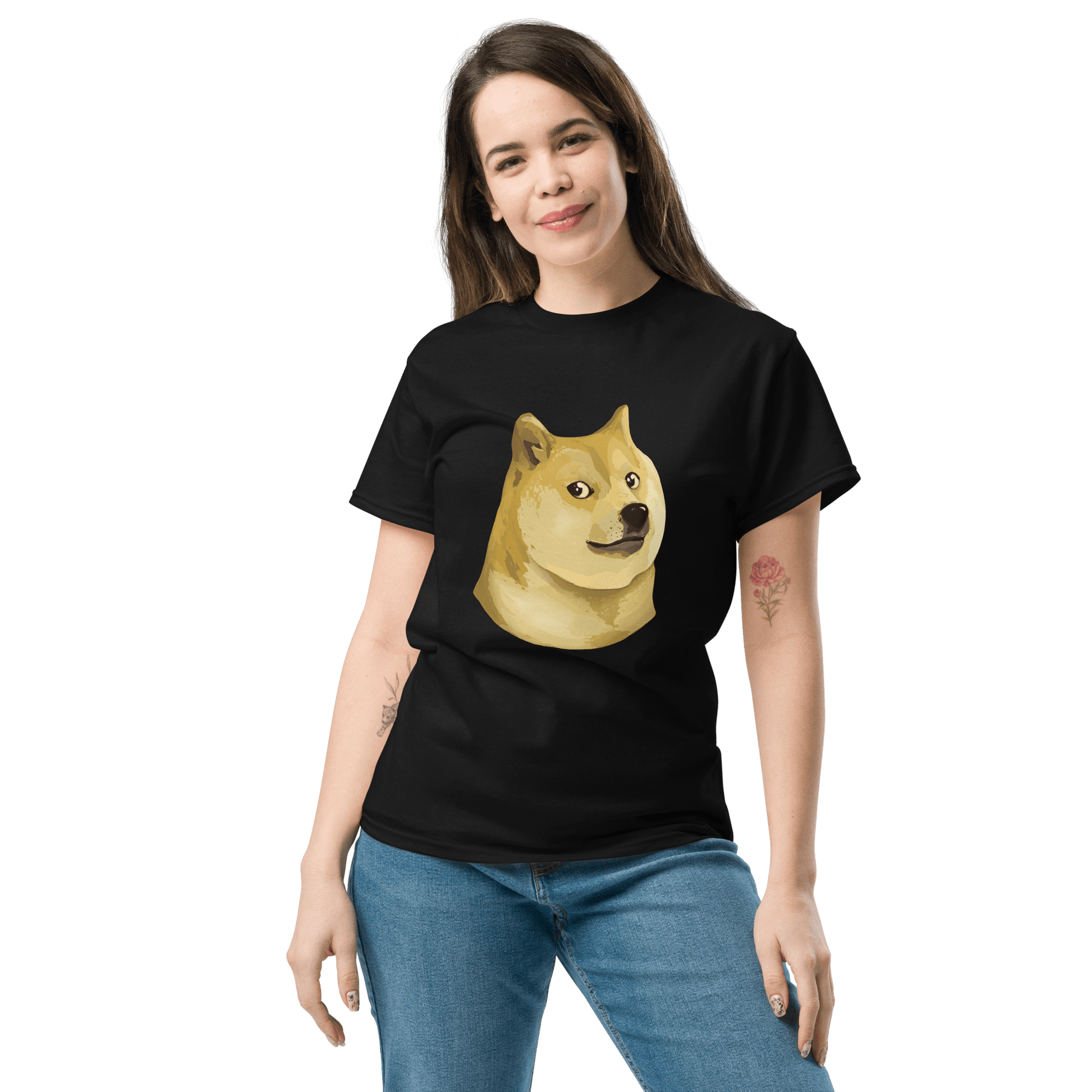Doge Classic T-Shirt Meme - Military Green | Shirtposting
