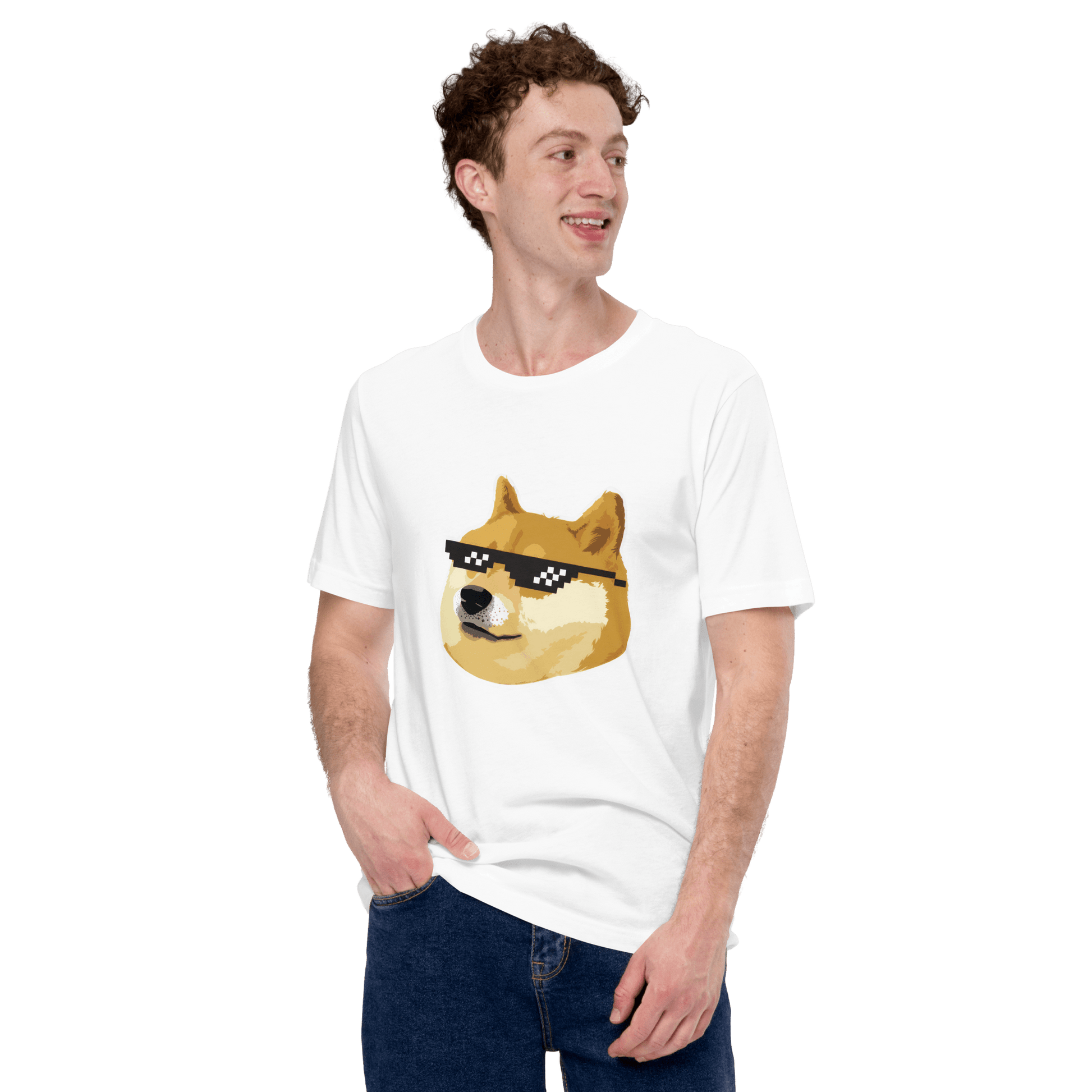 Doge Classic T-Shirt Meme - Pink | Shirtposting